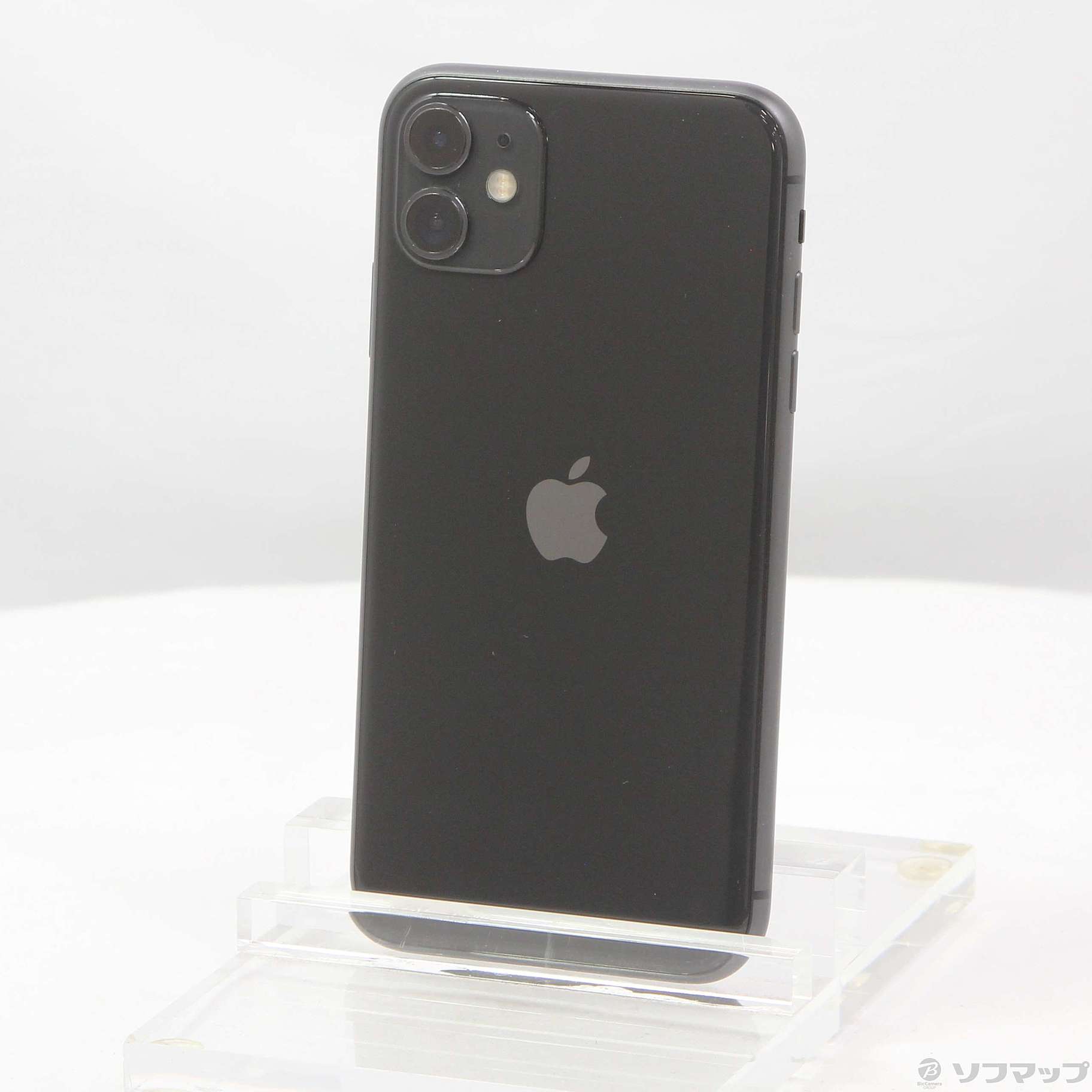 中古】iPhone11 128GB ブラック MWM02J／A SIMフリー [2133056952202 