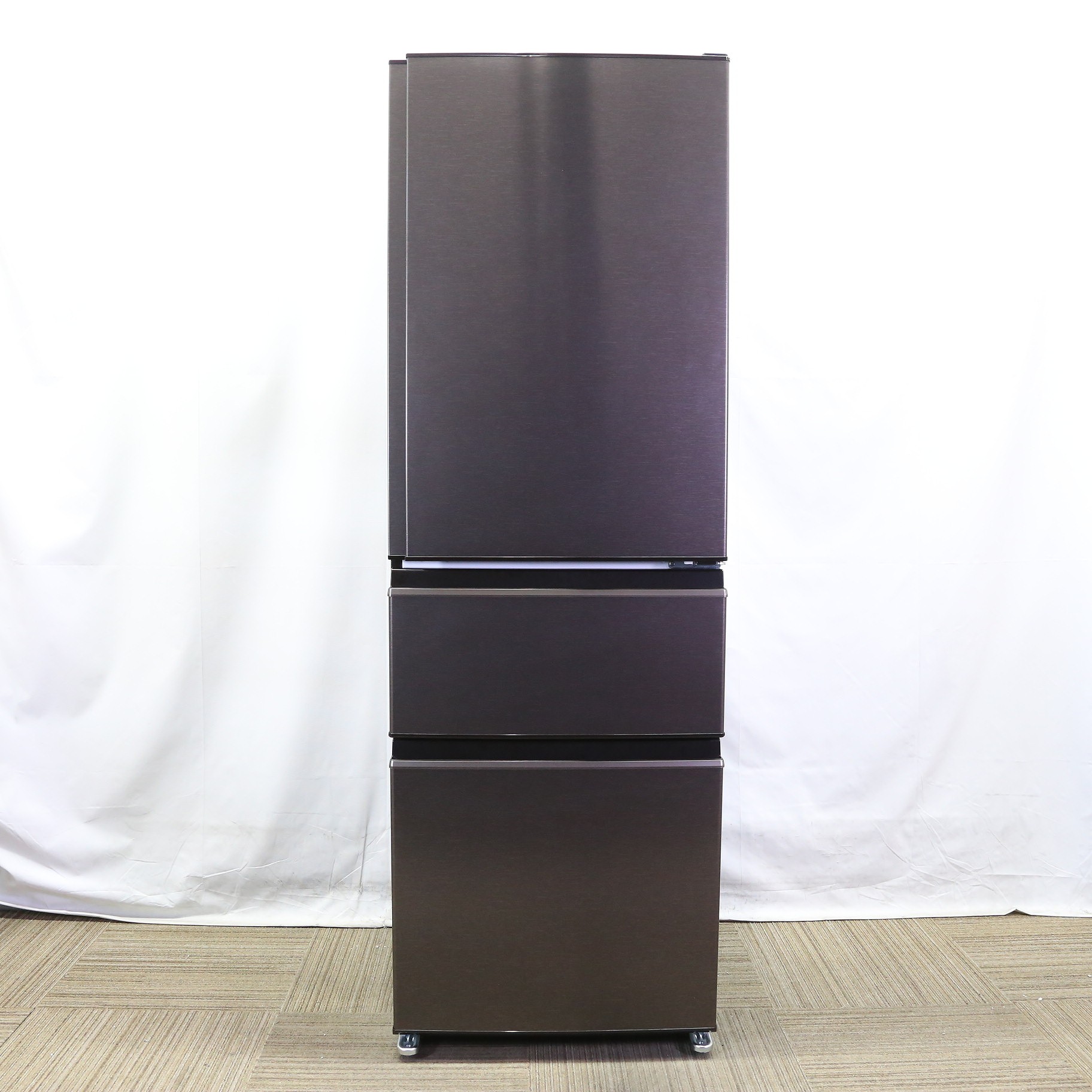 中古】〔展示品〕 冷蔵庫 CDシリーズ ダークブラウン MR-CD41BKJ-T