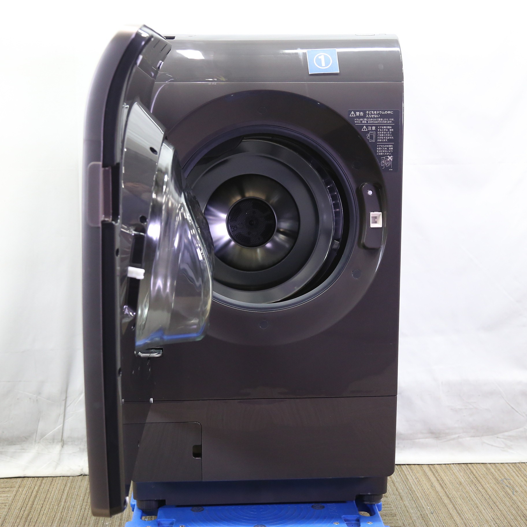 中古】〔中古品〕 ドラム式洗濯乾燥機 リッチブラウン ES-X11B-TL