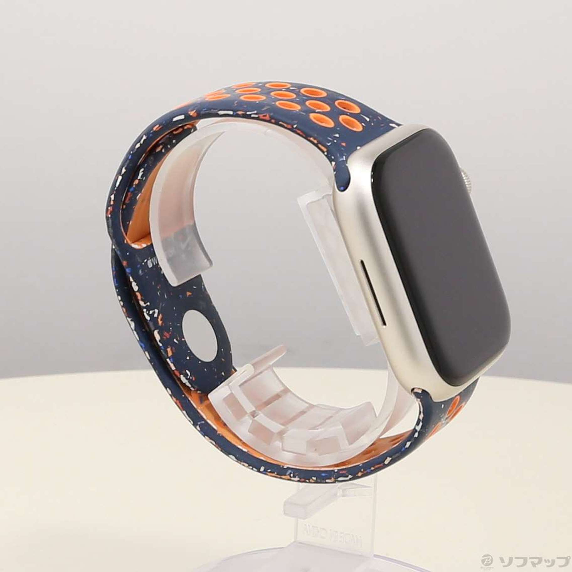 中古】Apple Watch Series 9 GPS 45mm スターライトアルミニウムケース 