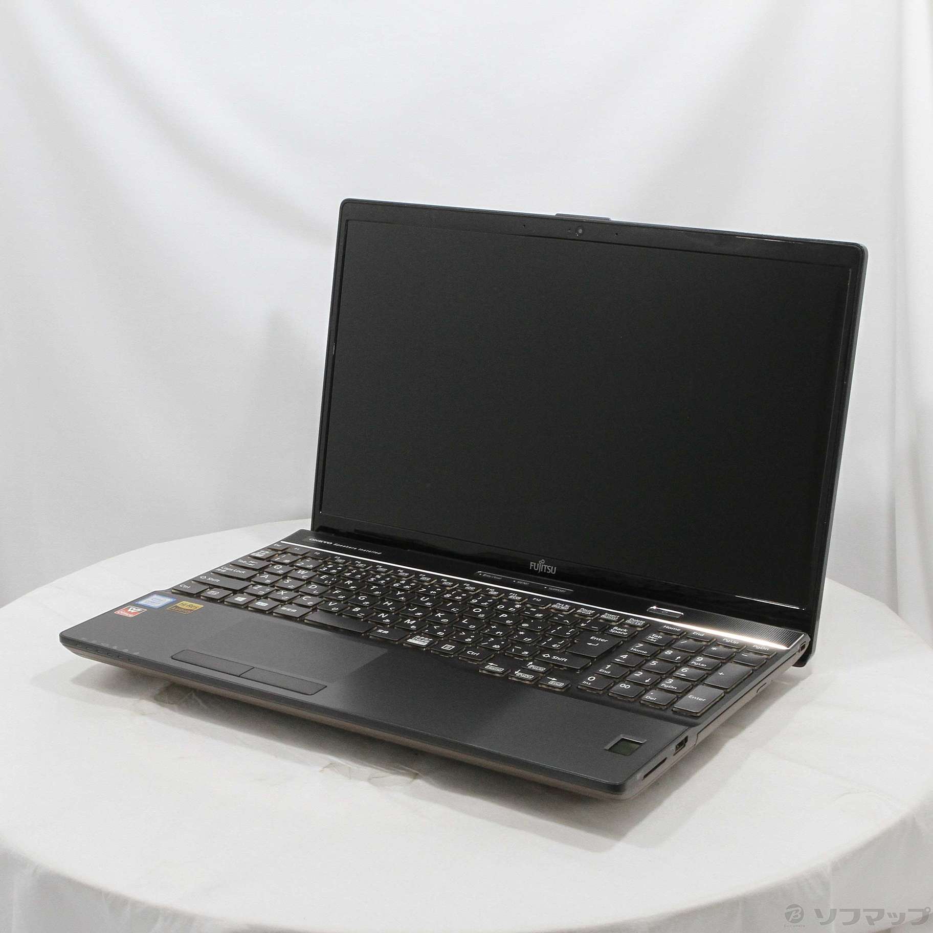 LIFEBOOK AH77／B3 FMVA77B3B ブライトブラック ［Core-i7-8550U  (1.8GHz)／8GB／HDD1TB／SSD128GB／15.6インチワイド］