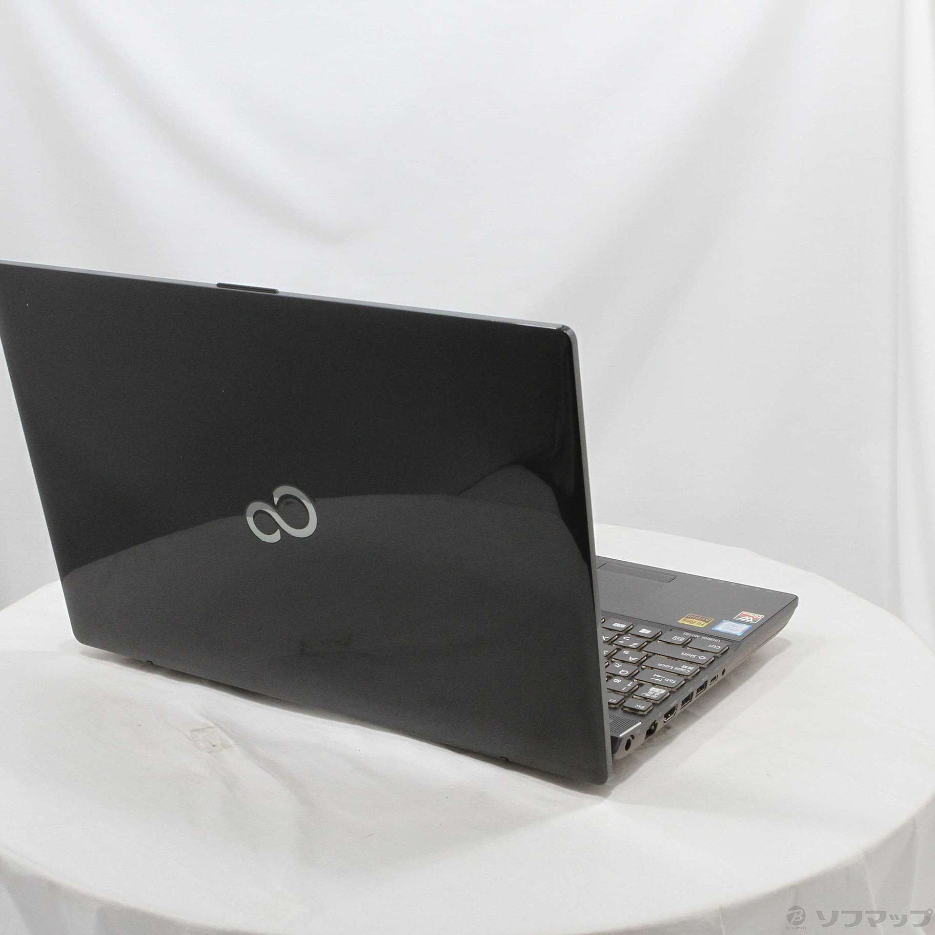 中古】LIFEBOOK AH77／B3 FMVA77B3B ブライトブラック ［Core-i7-8550U 
