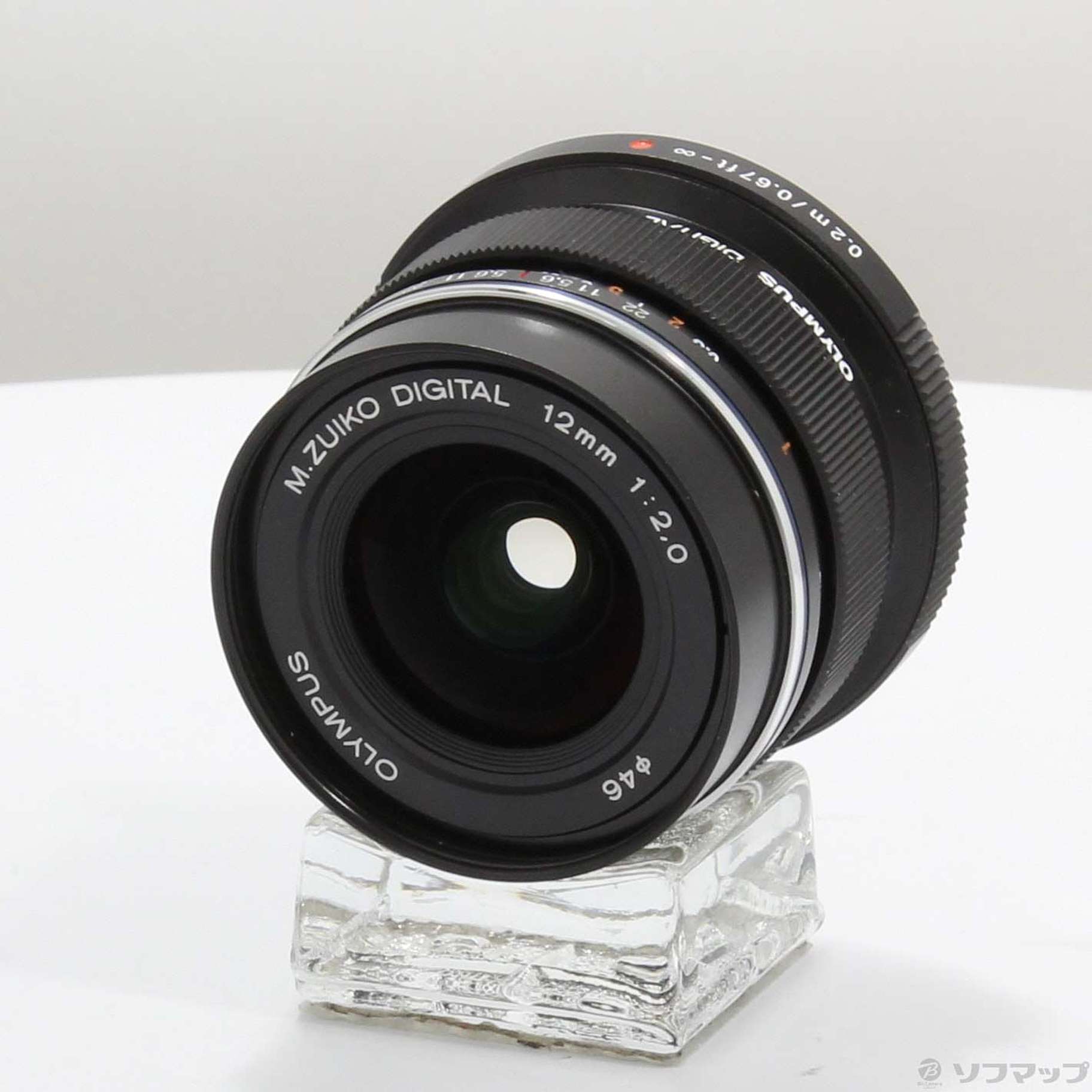 中古】M.ZUIKO DIGITAL ED 12mm F2.0 ブラック [2133056974587] -  法人専用リコレ！|ソフマップの法人専用中古通販サイト