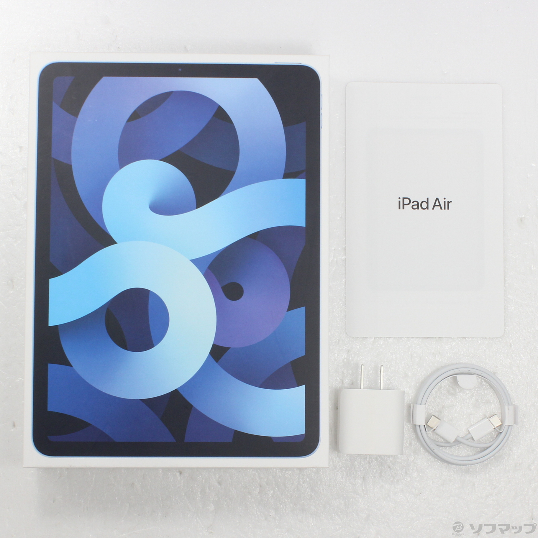 中古】iPad Air 第4世代 64GB スカイブルー MYFQ2J／A Wi-Fi