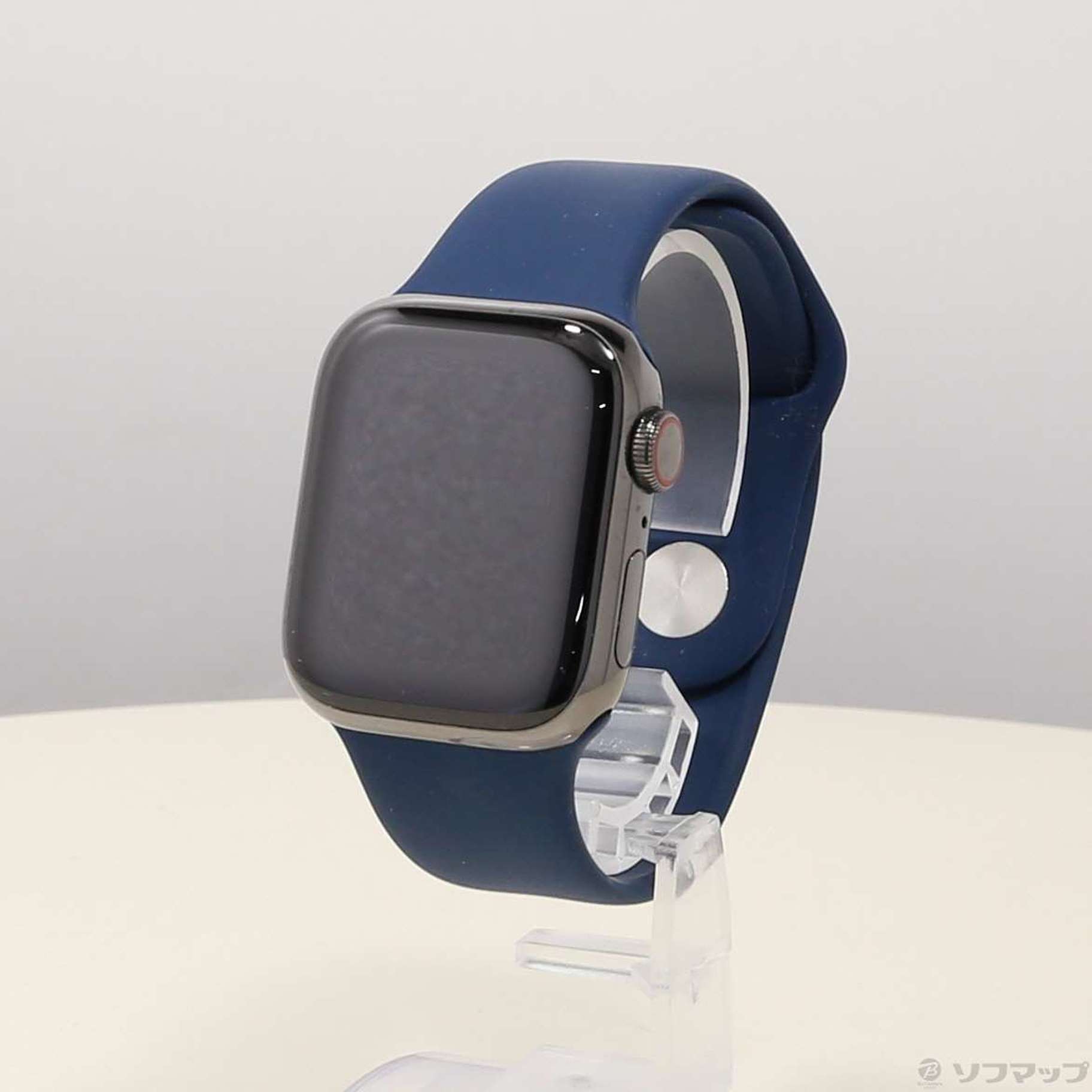 中古】Apple Watch Series 7 GPS + Cellular 41mm グラファイトステンレススチールケース  アビスブルースポーツバンド [2133056978370] - リコレ！|ビックカメラグループ ソフマップの中古通販サイト