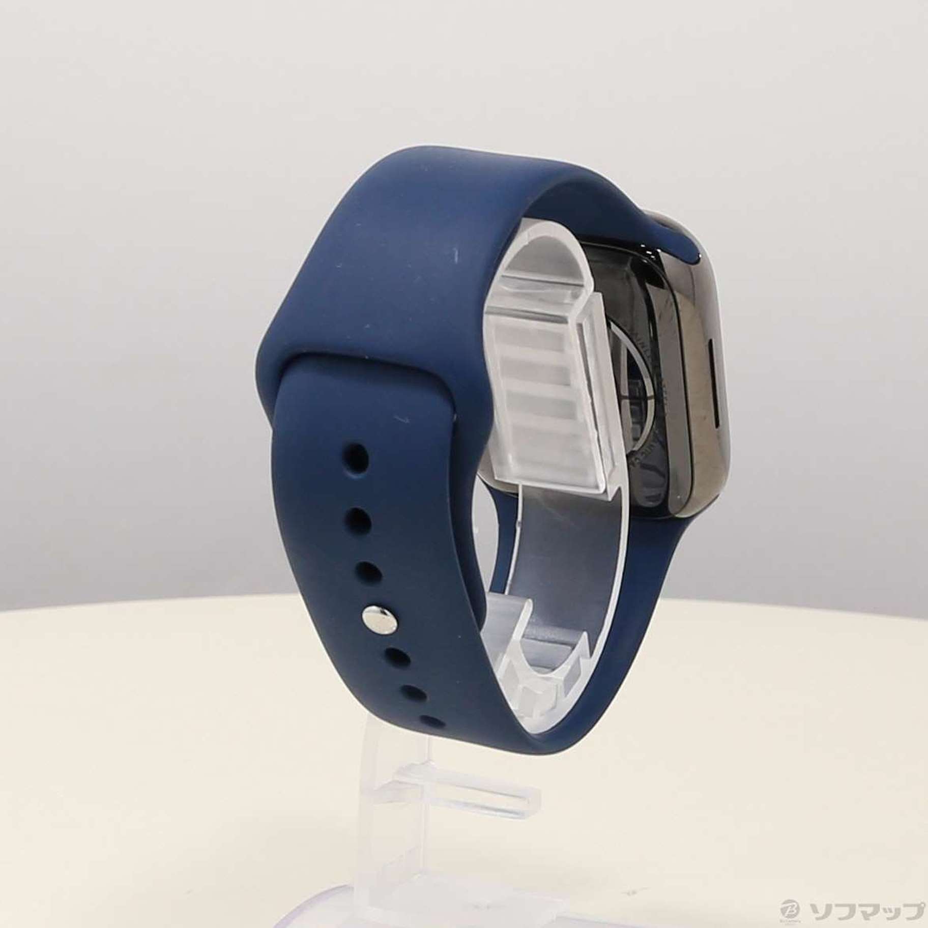 中古】Apple Watch Series 7 GPS + Cellular 41mm グラファイトステンレススチールケース アビスブルースポーツバンド  [2133056978370] - リコレ！|ビックカメラグループ ソフマップの中古通販サイト