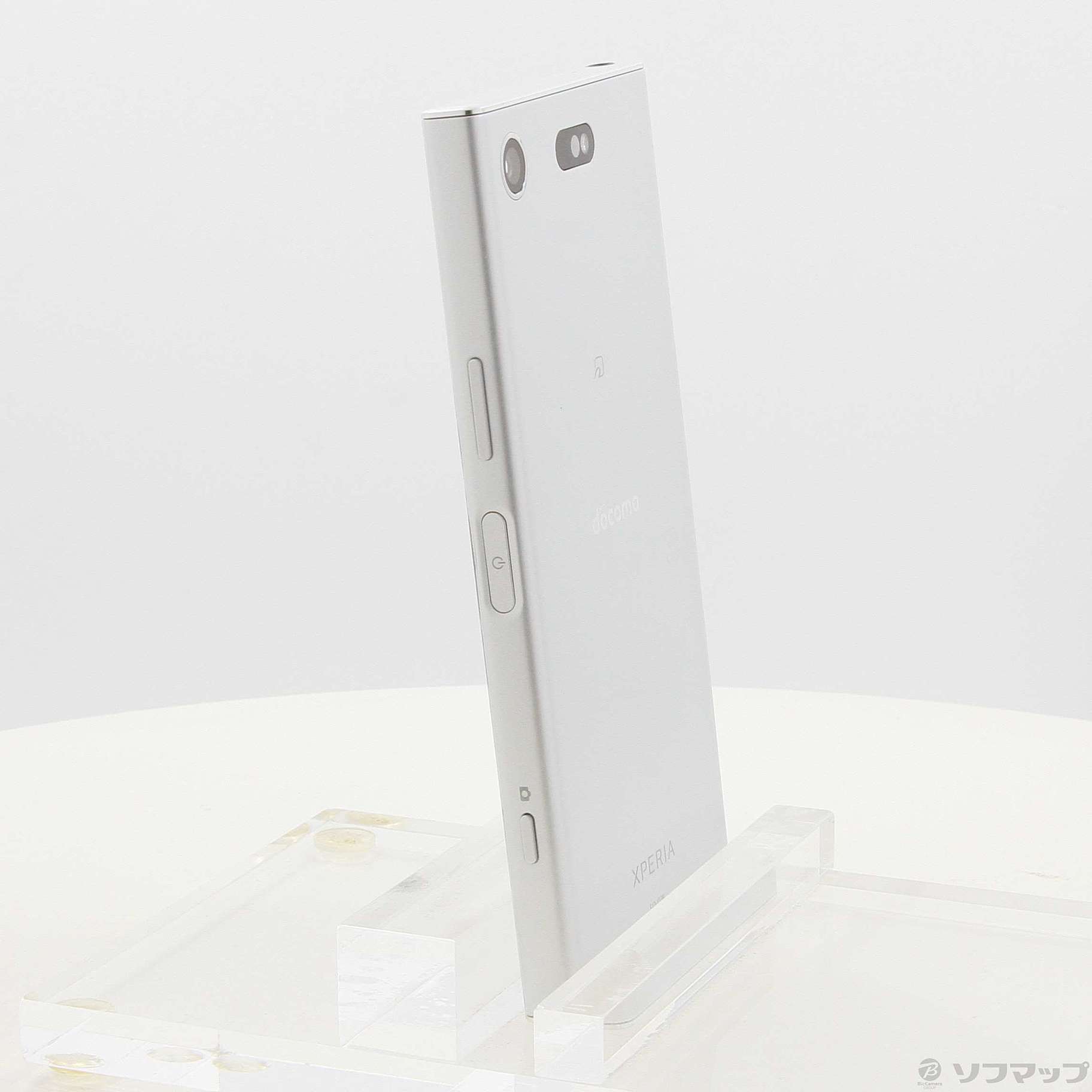 中古】Xperia XZ1 Compact 32GB ホワイトシルバー SO-02K docomoロック