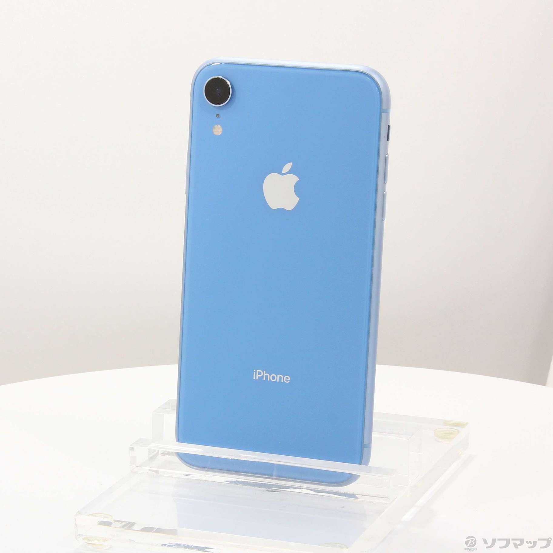 中古】iPhoneXR 64GB ブルー MT0E2J／A SIMフリー [2133056988171