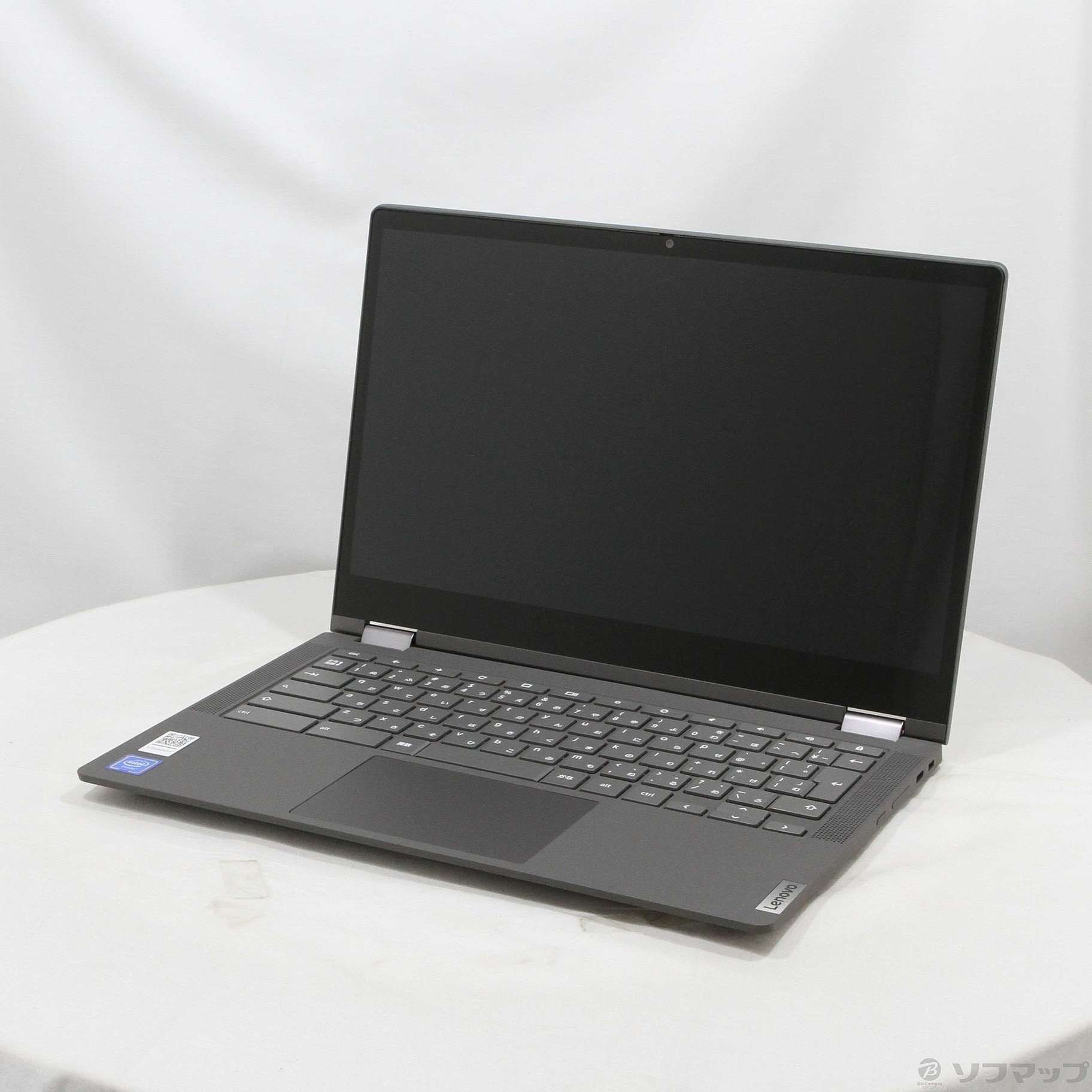 中古】〔展示品〕 IdeaPad Flex 550i 82B80018JP グラファイトグレー ［Celeron 5205U  (1.9GHz)／4GB／eMMC64GB／13.3インチワイド］ [2133056993977] - リコレ！|ビックカメラグループ  ソフマップの中古通販サイト