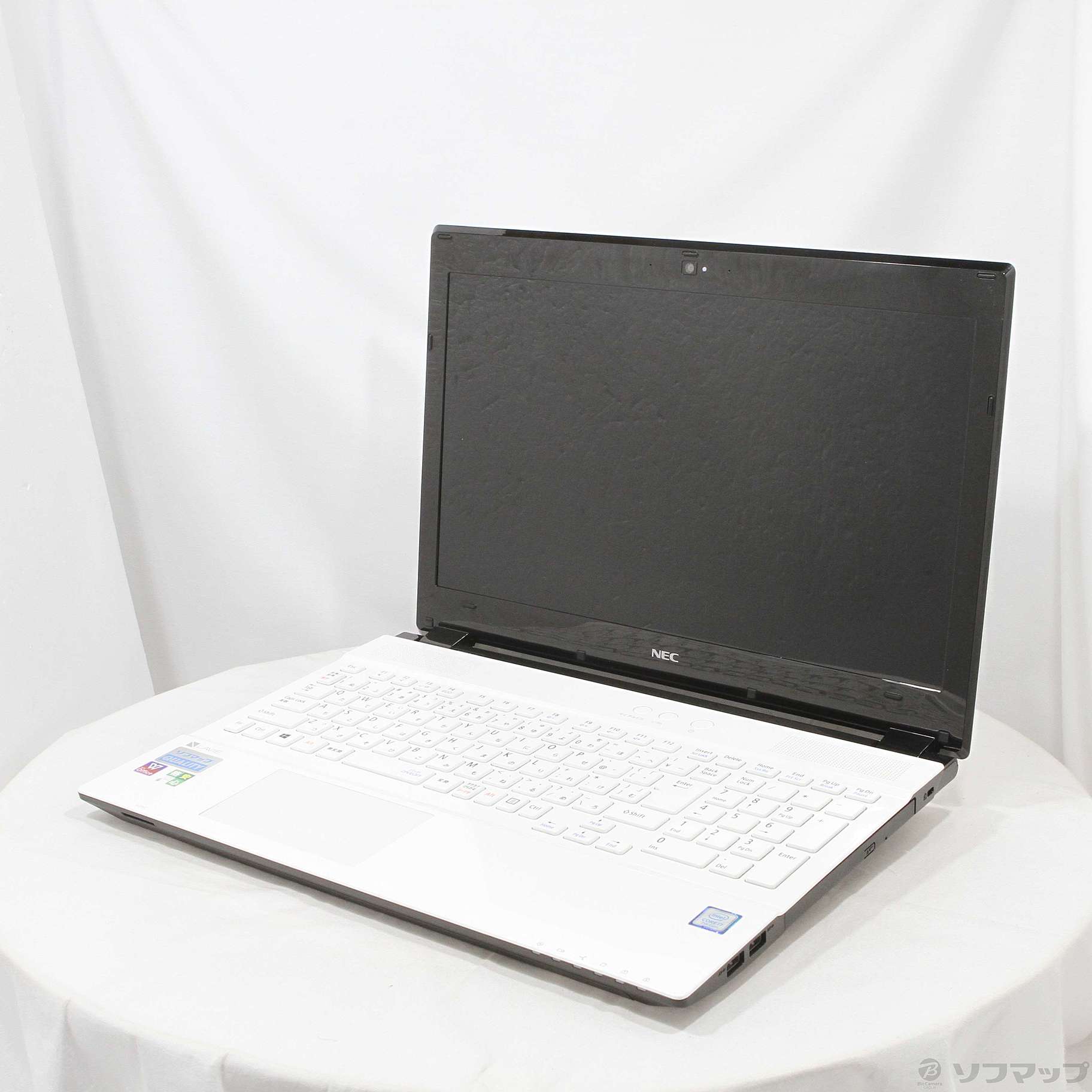 中古】格安安心パソコン LAVIE Note Standard PC-NS650GAW クリスタルホワイト 〔Windows 10〕 ［Core-i7-7500U  (2.7GHz)／4GB／HDD1TB／15.6インチワイド］ [2133057018297] - リコレ！|ビックカメラグループ  ソフマップの中古通販サイト