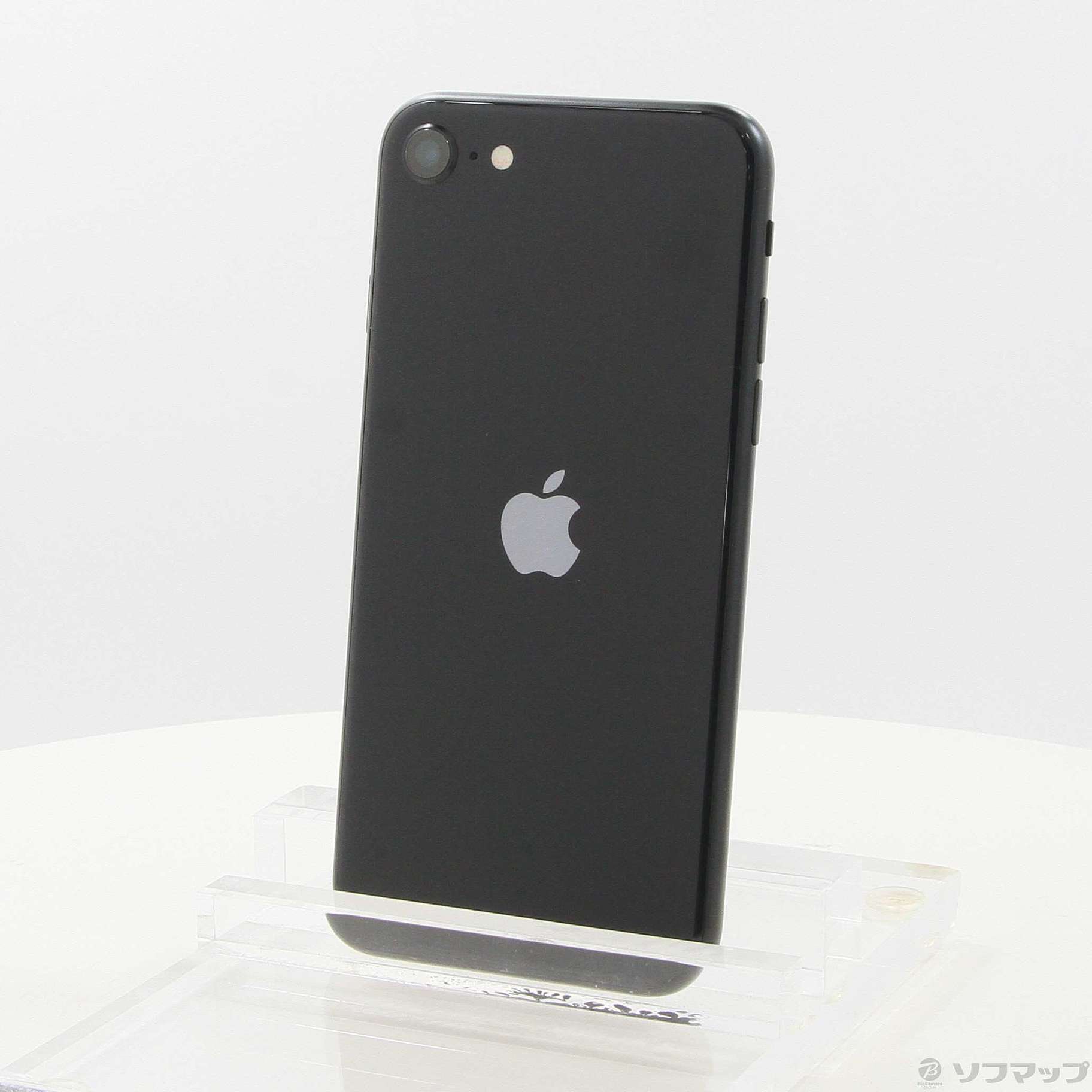 中古】iPhone SE 第3世代 64GB ミッドナイト MMYC3J／A SIMフリー  