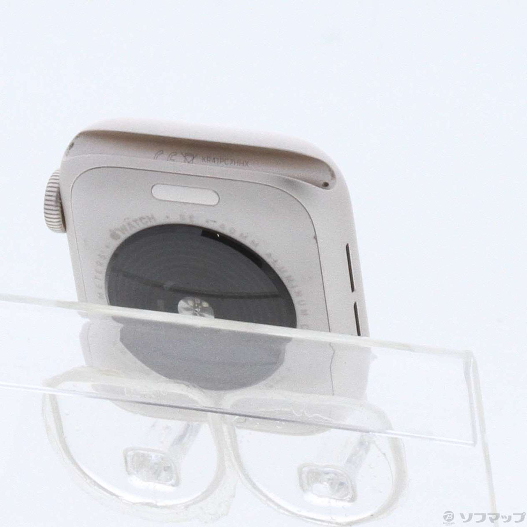 展示品〕 Apple Watch SE 第2世代 GPS 40mm スターライトアルミニウム 