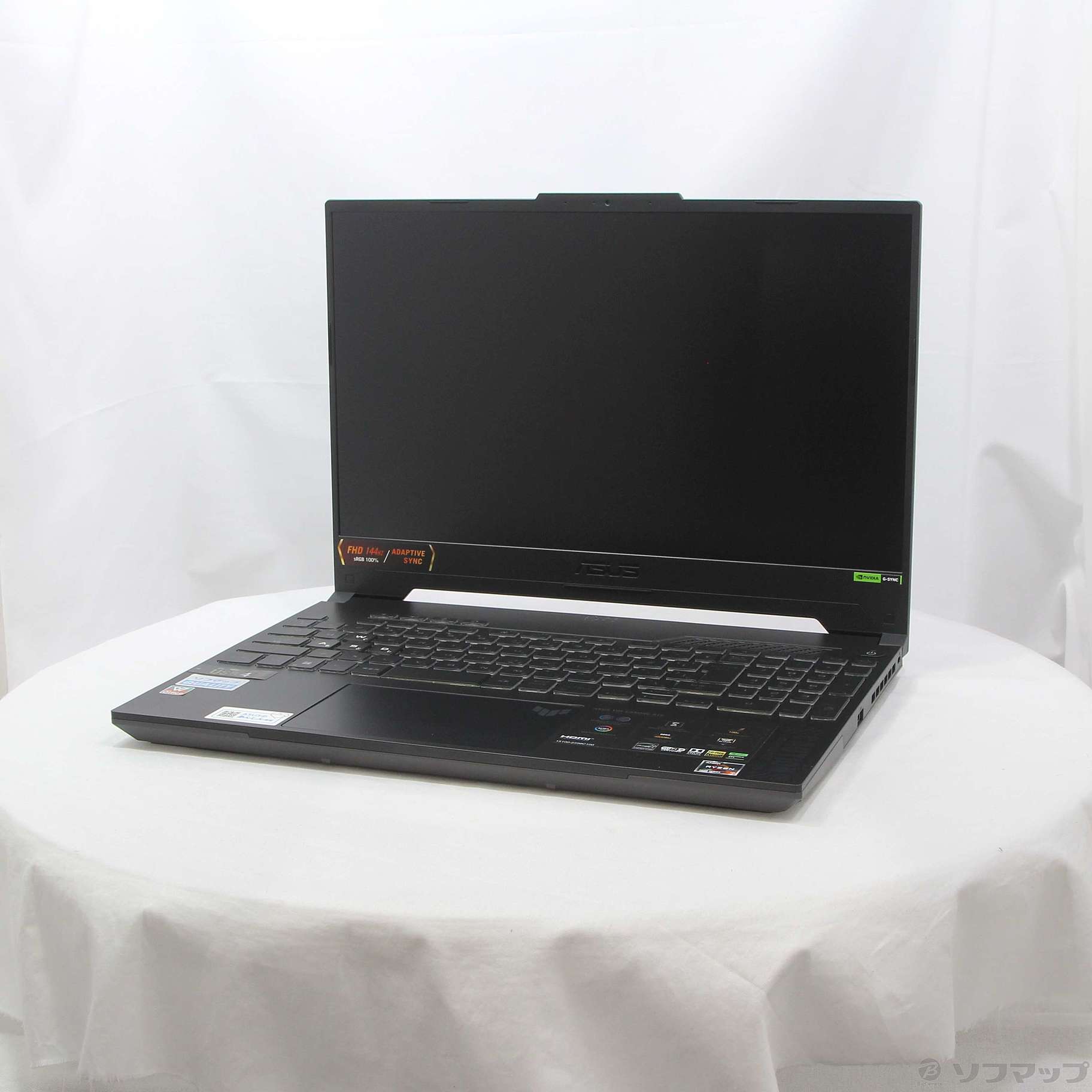 中古】TUF Gaming A15 FA507NU FA507NU-R7R4050 メカグレー 