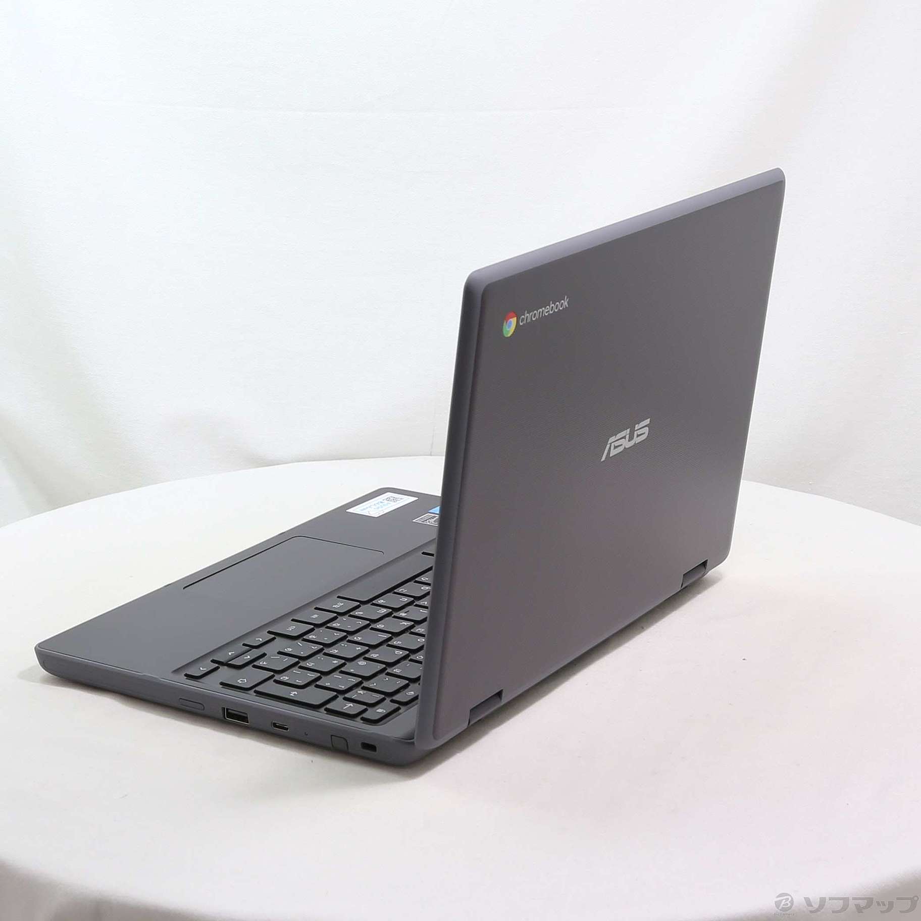 中古】Chromebook CR1 CR1100FKA-BP0002 ダークグレー ［Celeron N4500 (1.1GHz)／4GB／eMMC64GB／11.6インチワイド］  [2133057056473] - リコレ！|ビックカメラグループ ソフマップの中古通販サイト