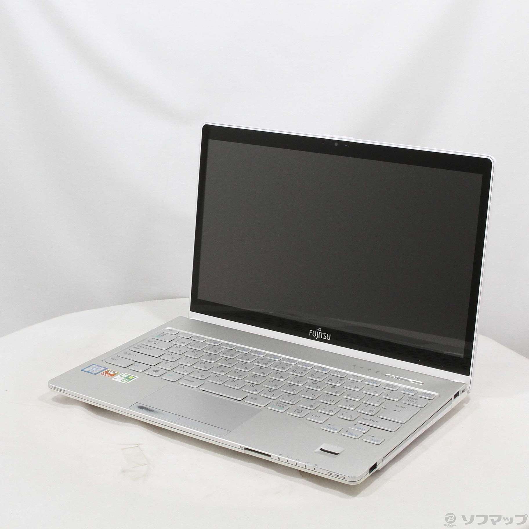 〔中古品〕 格安安心パソコン LIFEBOOK SH90／X FMVS90XWDC アーバンホワイト ［Core-i7-6500U (2.5GHz)／8GB／SSD256GB／13.3インチワイド］