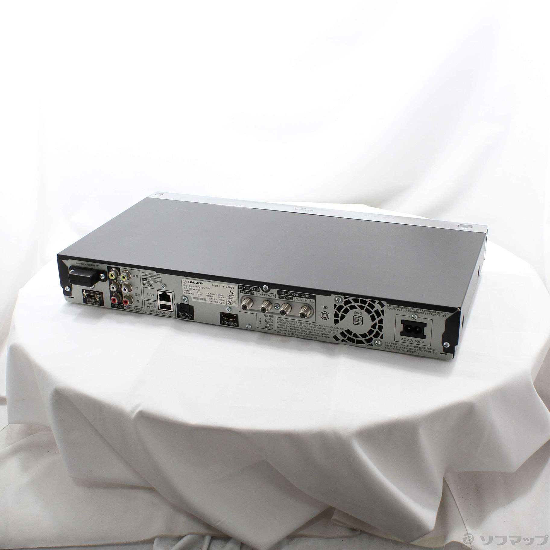 SHARP BD-W1500 1TB ブルーレイレコーダー SHARP BD-W1500 1TB