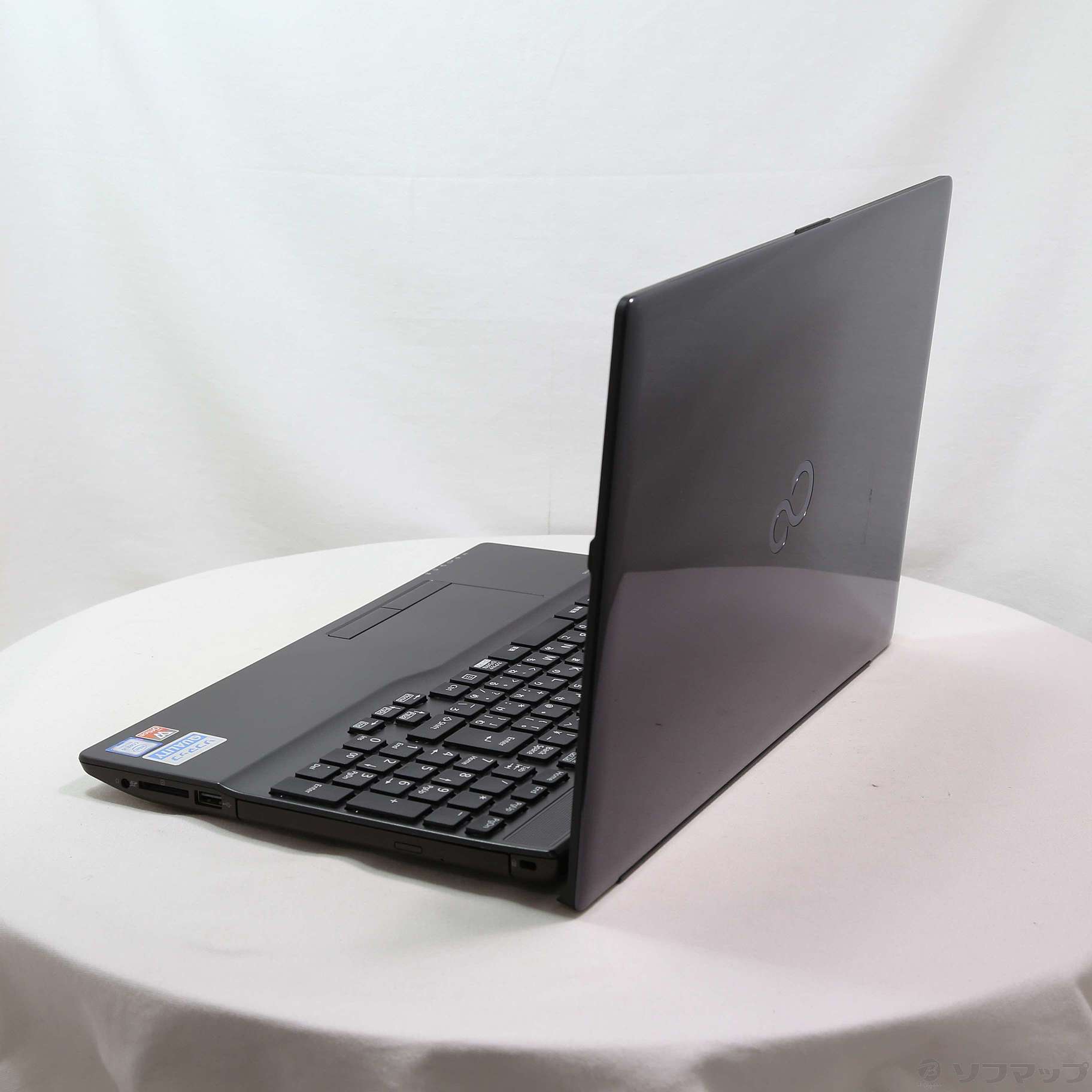 中古】LIFEBOOK AH52／D3 FMVA52D3BB ブライトブラック 〔Windows 10
