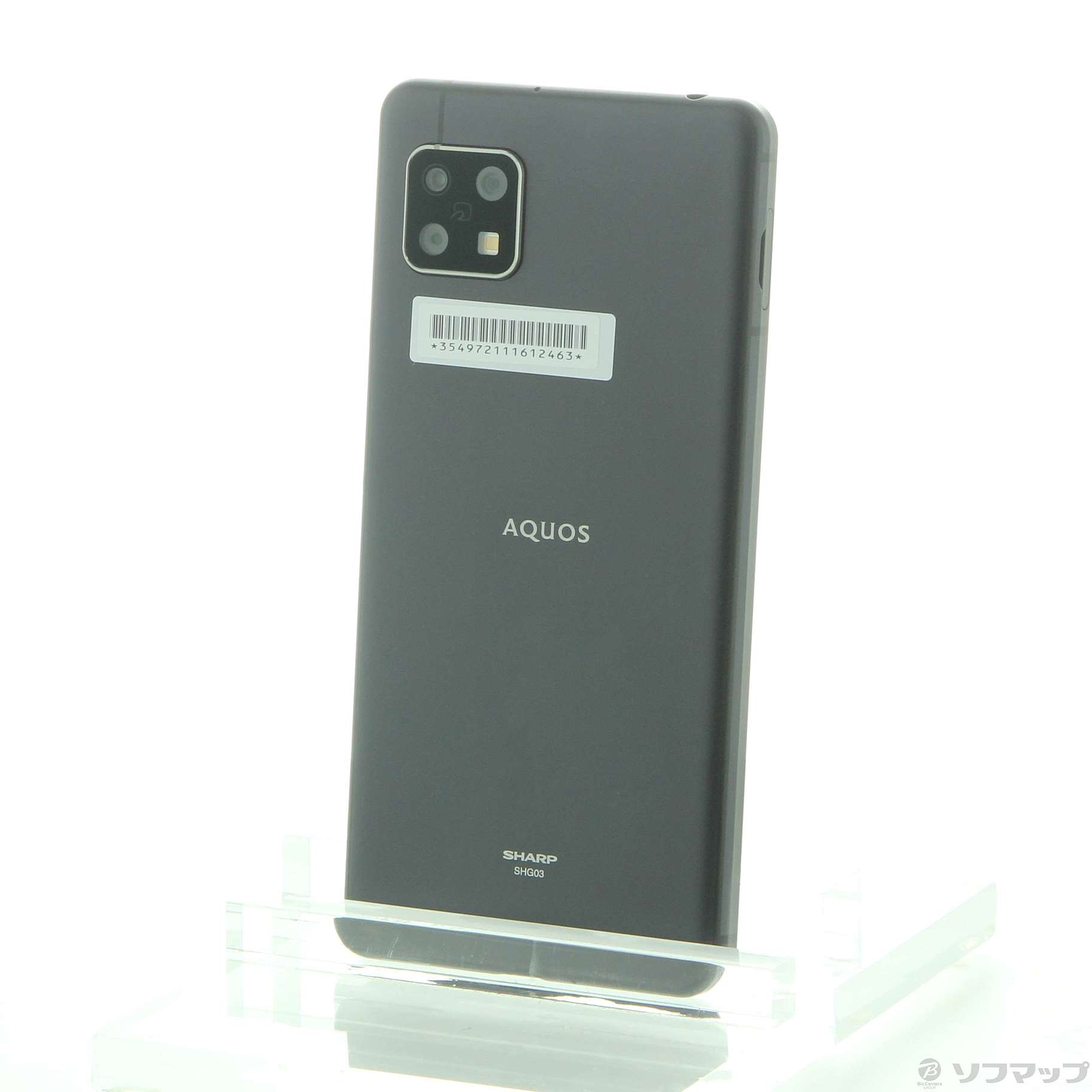 AQUOS sense5G 64GB ブラック SHG03 auロック解除SIMフリー