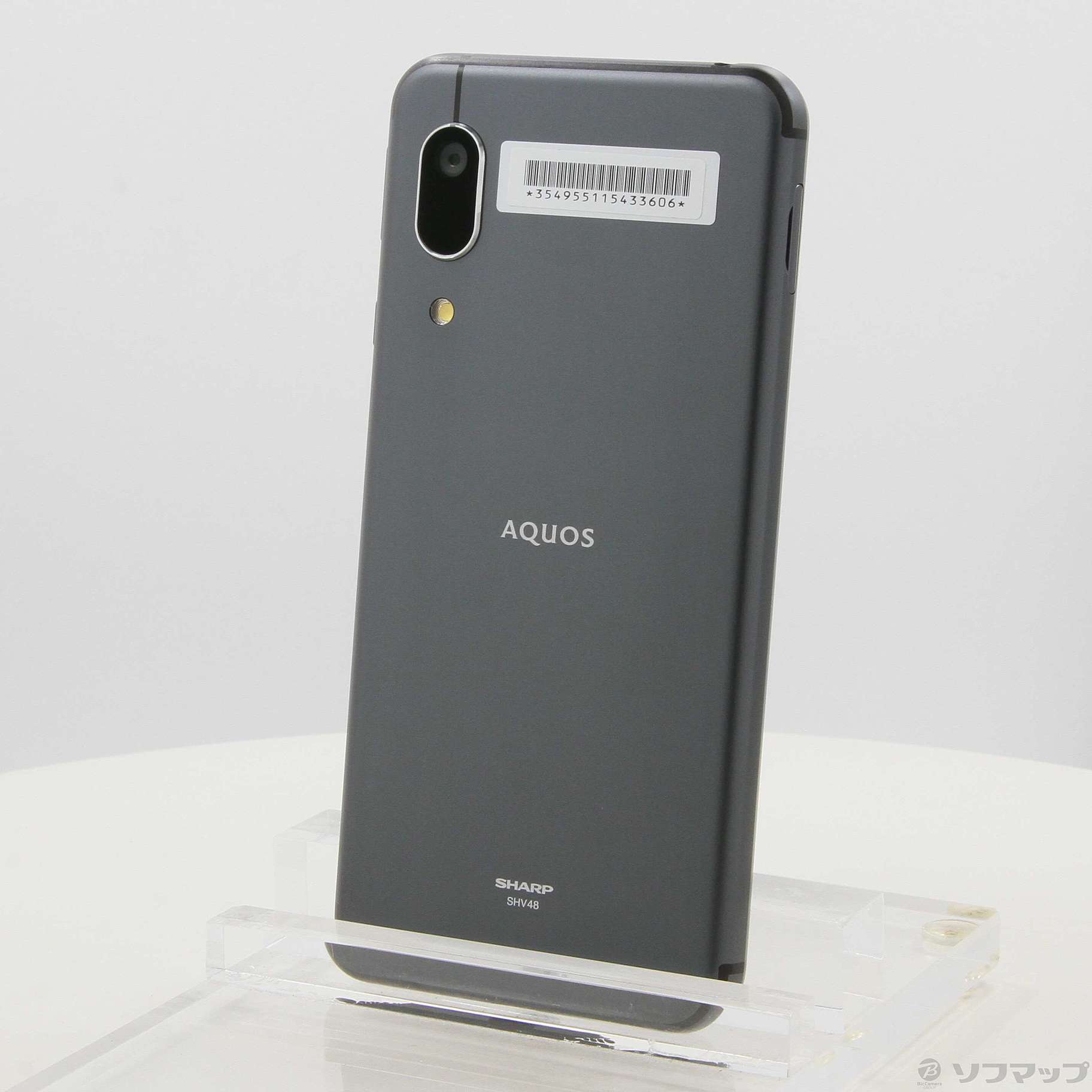 AQUOS sense3 basic 32GB ブラック SHV48 auロック解除SIMフリー