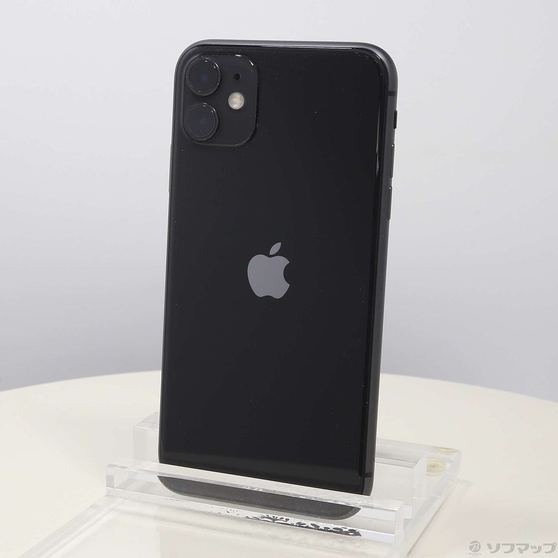 中古】iPhone11 128GB ブラック MWM02J／A SIMフリー [2133057091702