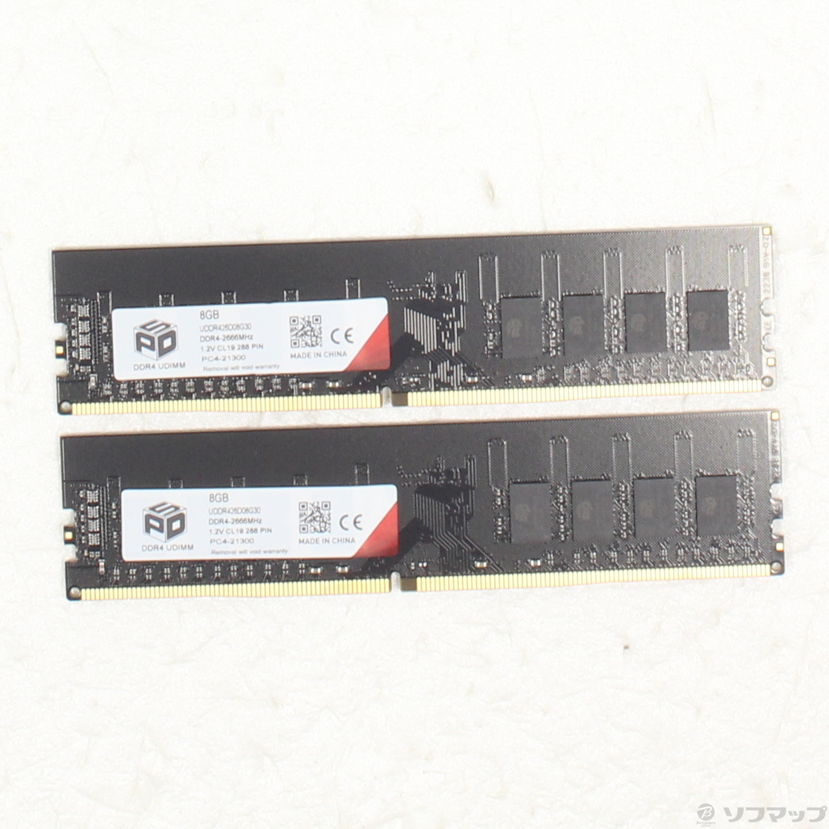 PCメモリ ADATA DDR4 2666 8GB×2枚 計16GB ADATA | DDR4-2666MHz 合計