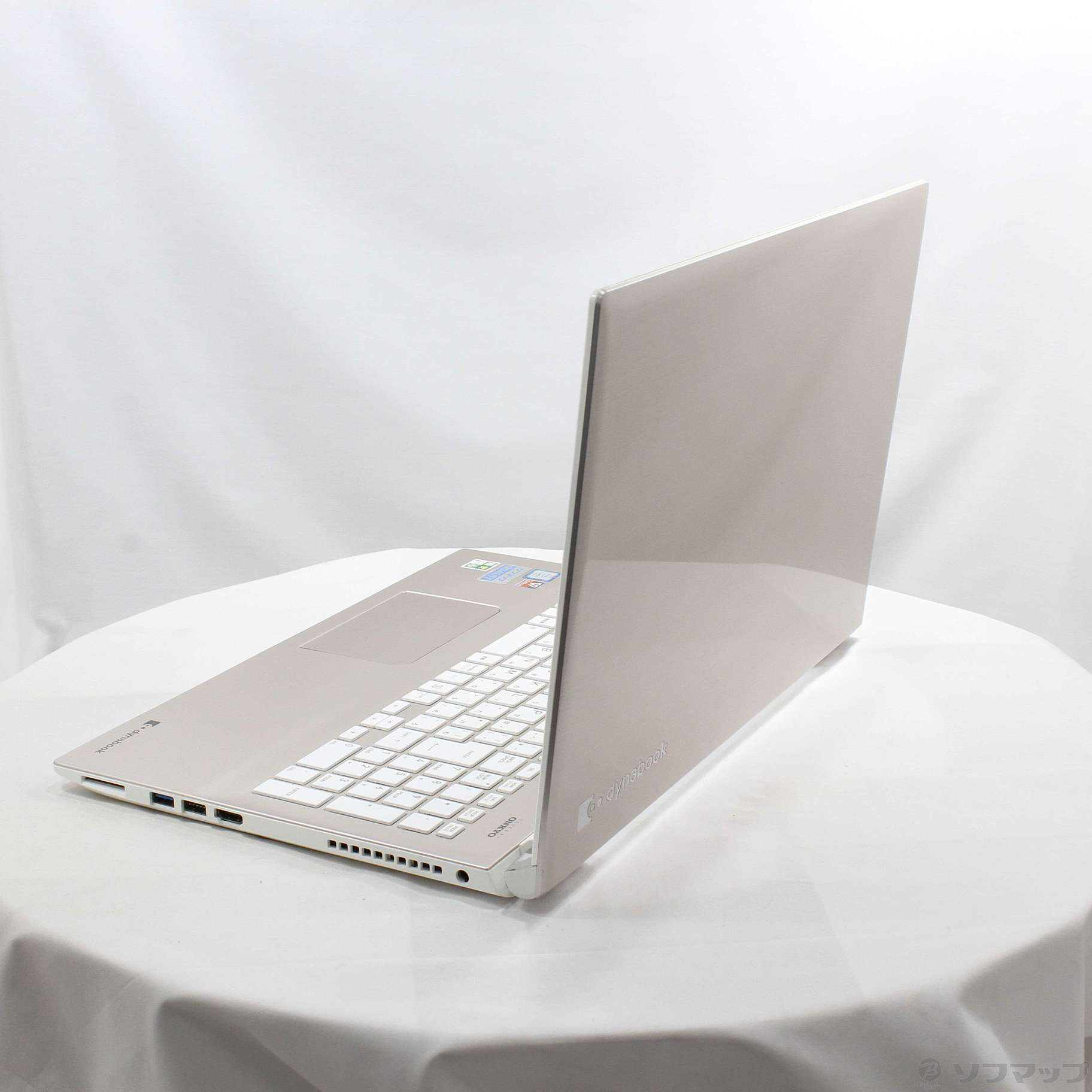 中古】格安安心パソコン dynabook T65／EG PT65EGP-SJA サテンゴールド