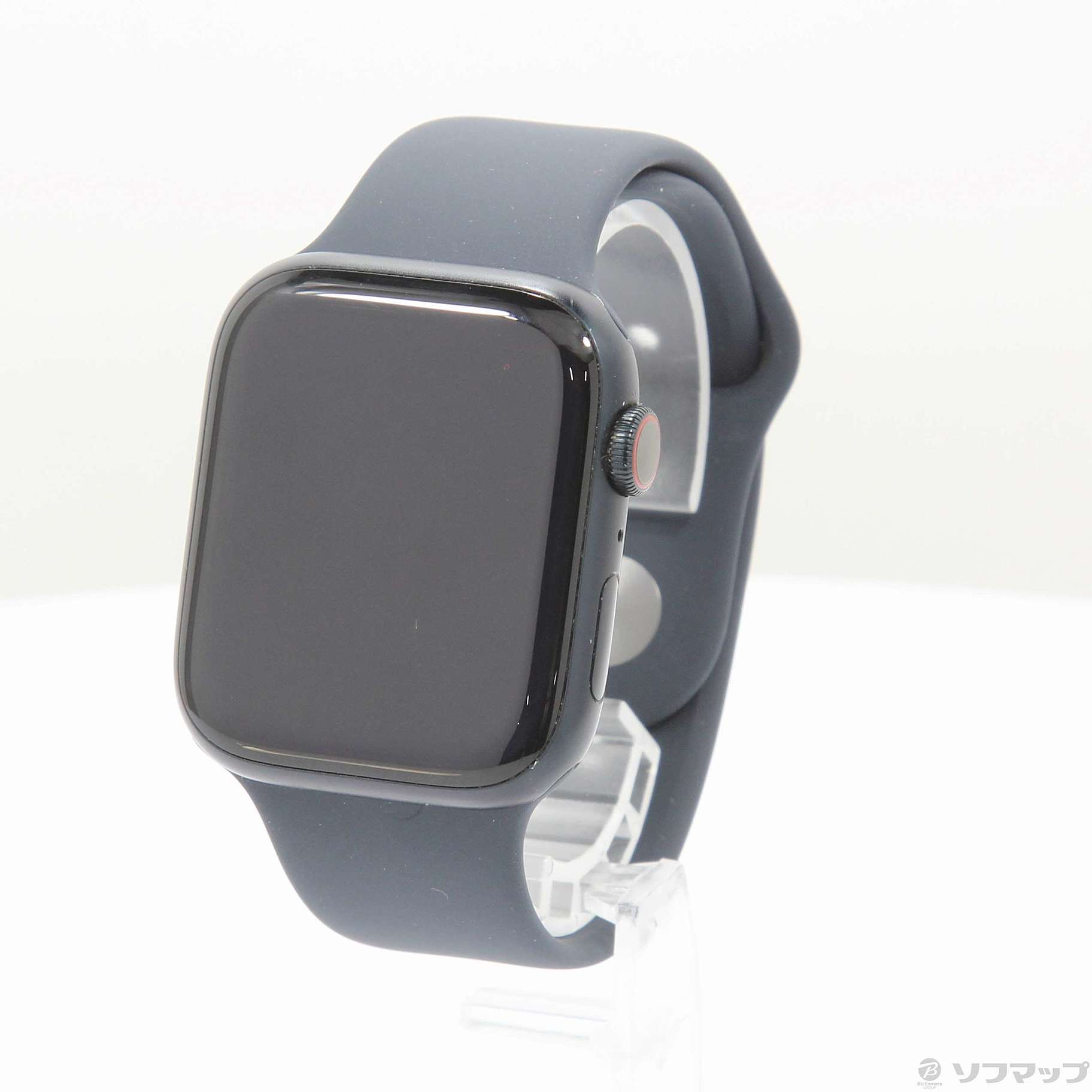 中古】Apple Watch Series 7 GPS + Cellular 45mm ミッドナイトアルミニウムケース ミッドナイトスポーツバンド  [2133057101197] - リコレ！|ビックカメラグループ ソフマップの中古通販サイト