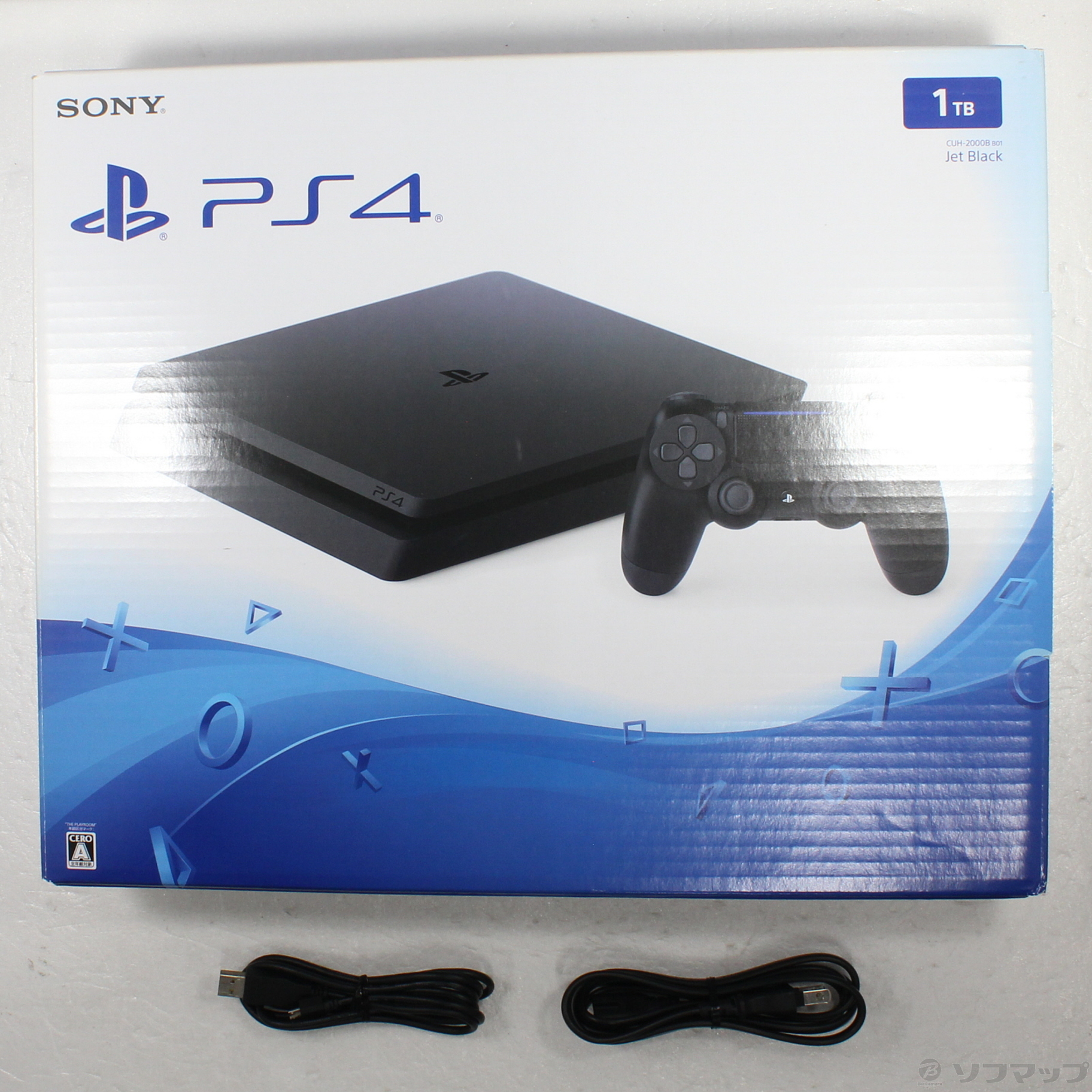 中古】PlayStation 4 ジェット・ブラック 1TB CUH-2000BB [2133057103504] - リコレ！|ビックカメラグループ  ソフマップの中古通販サイト