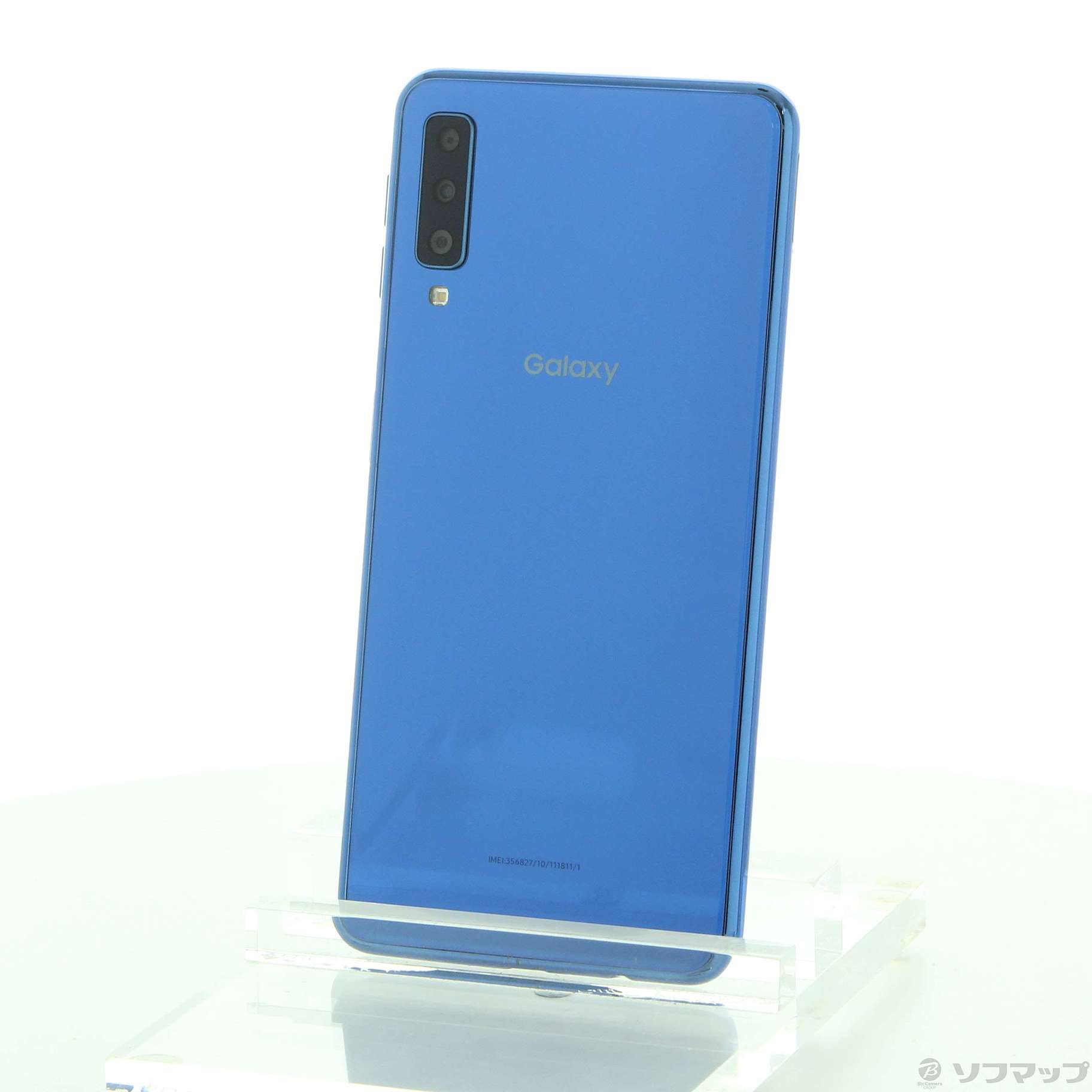 中古】GALAXY A7 64GB ブルー SM-A750C 楽天 SIMフリー [2133057119345] - リコレ！|ビックカメラグループ  ソフマップの中古通販サイト