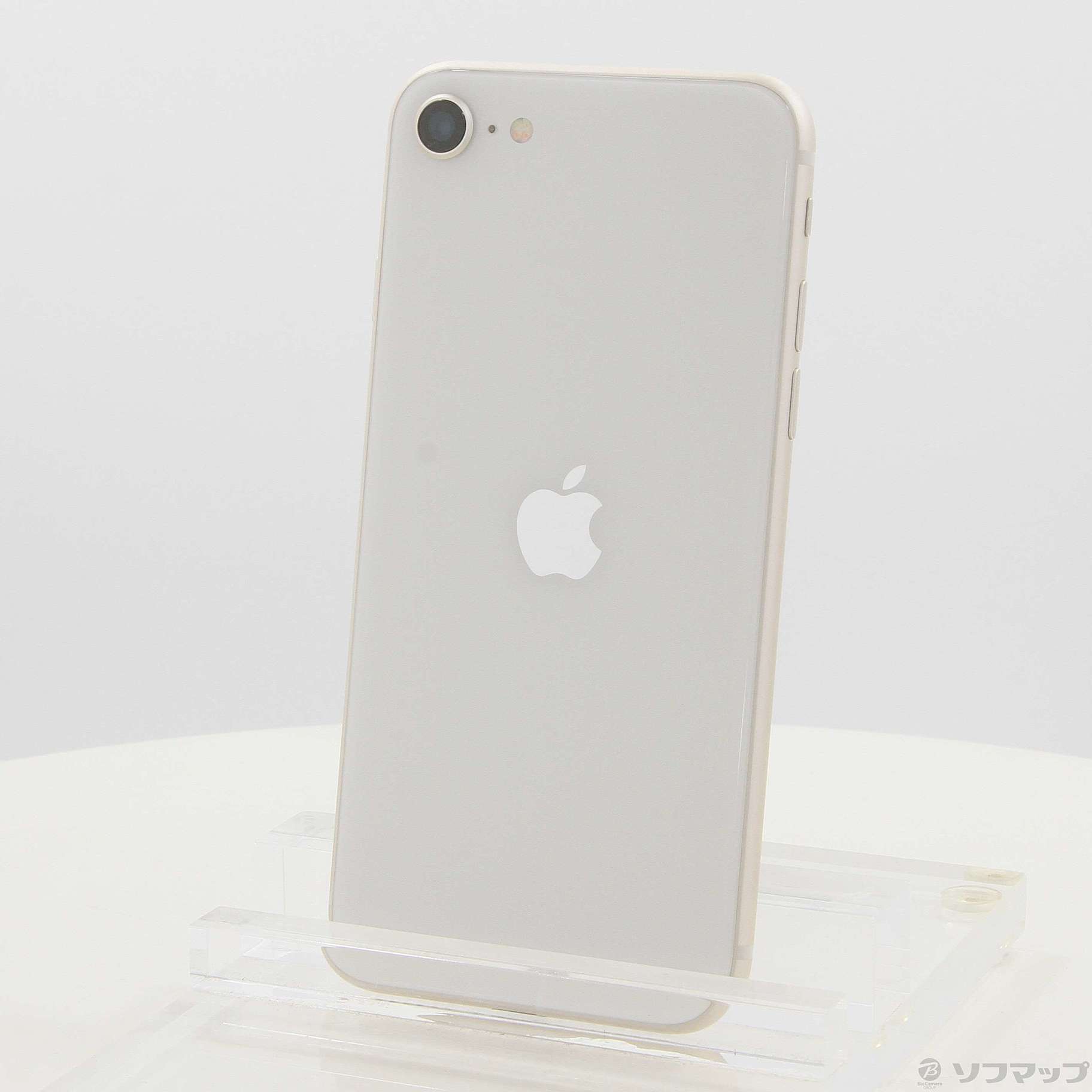 中古】iPhone SE 第3世代 64GB スターライト MMYD3J／A SIMフリー 