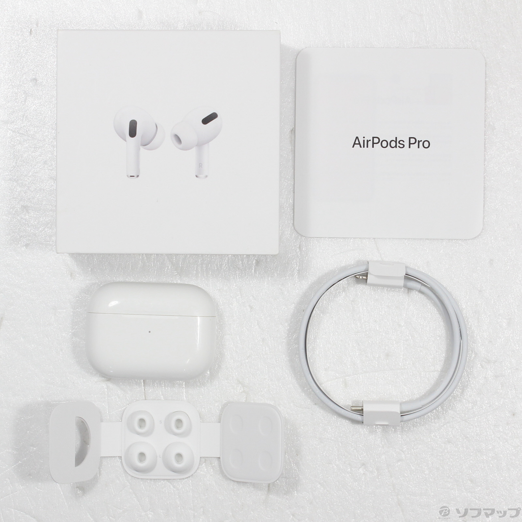 中古】AirPods Pro 第1世代 MWP22J／A ノイズあり [2133057124752