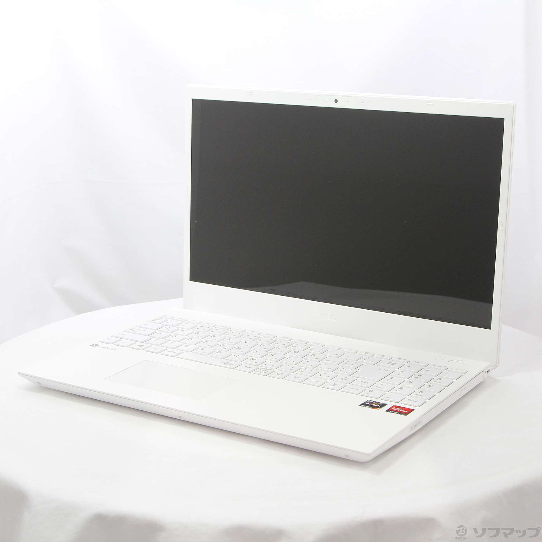 中古】〔展示品〕 LaVie N15 PC-N156CGAW パールホワイト