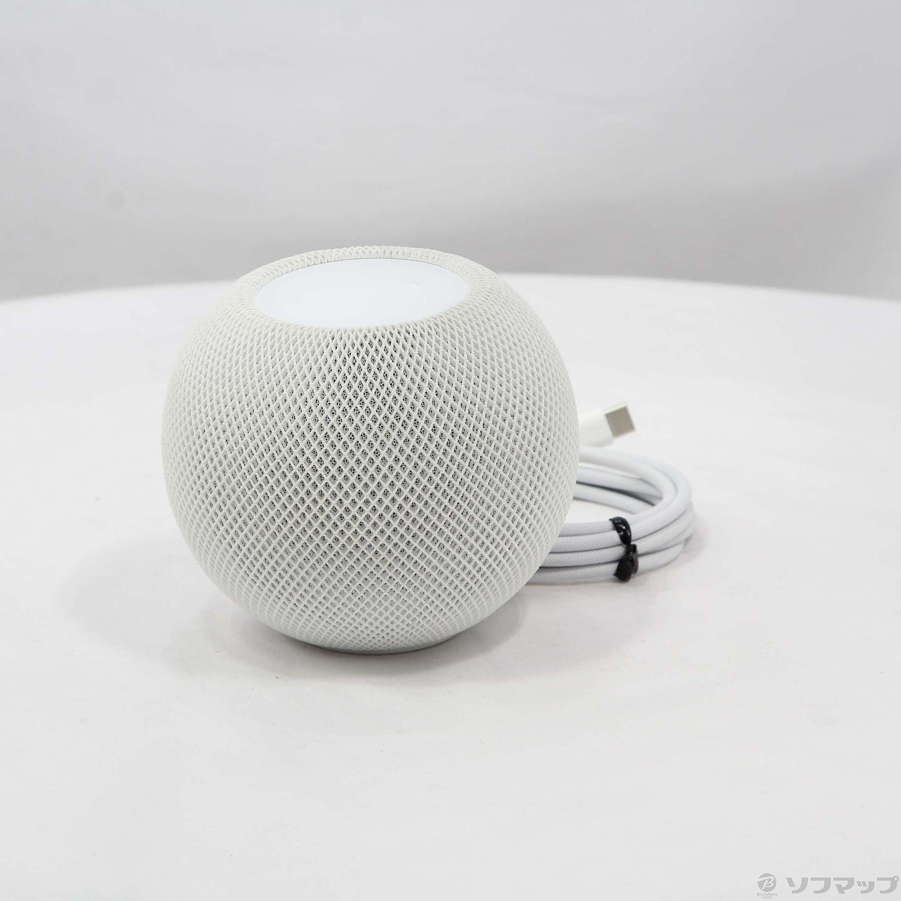 未使用未開封APPLE Pod mini/ホワイト 中古】〔展示品〕 HomePod mini ホワイト MY5H2J／A [2133057126916