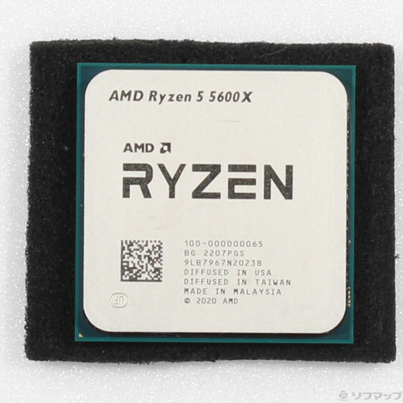 中古】Ryzen 5 5600X 〔3.7GHz／SOCKET AM4〕 [2133057132177] - リコレ！|ビックカメラグループ  ソフマップの中古通販サイト