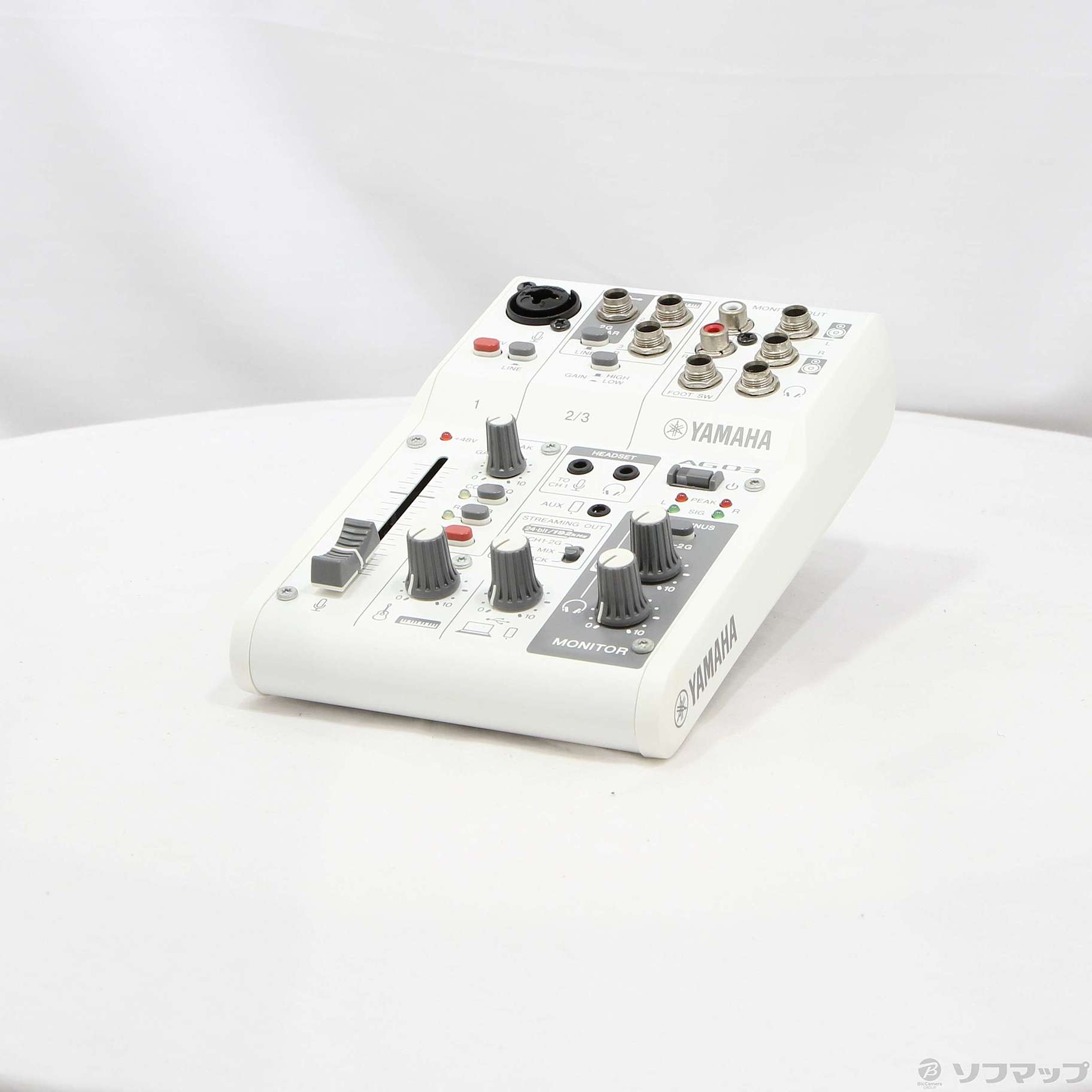 YAMAHA AG03MK2 ホワイト Amazon.com: Yamaha AG03MK2 White 6-Channel Live Streaming