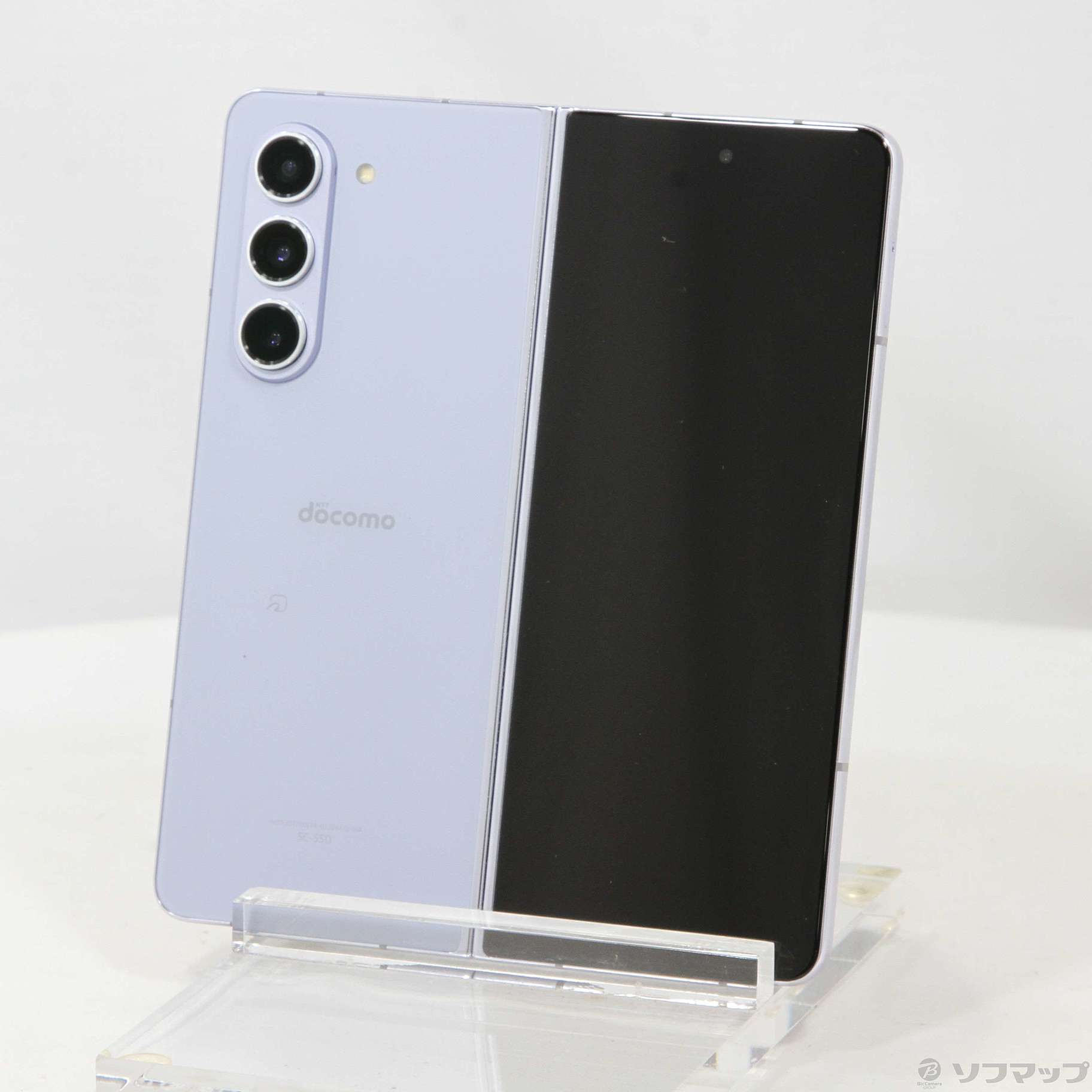 中古】Galaxy Z Fold5 256GB アイシーブルー SC-55D docomo SIMフリー 