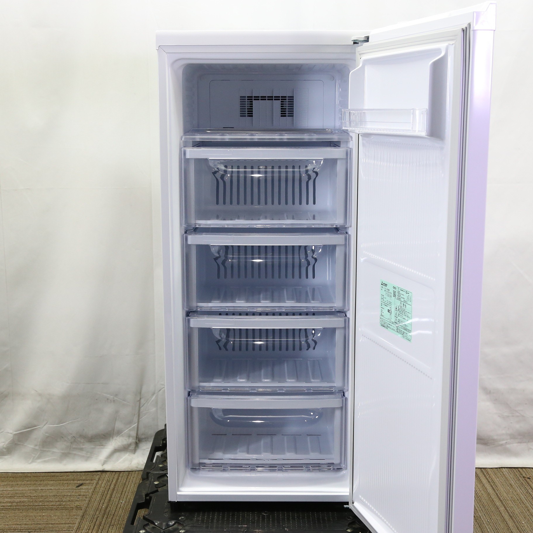 MITSUBISHI MF-U12H-W 冷凍庫 2024年製 Amazon | 三菱電機 冷凍庫 フリーザー 小型 静音 省エネ 121L 幅