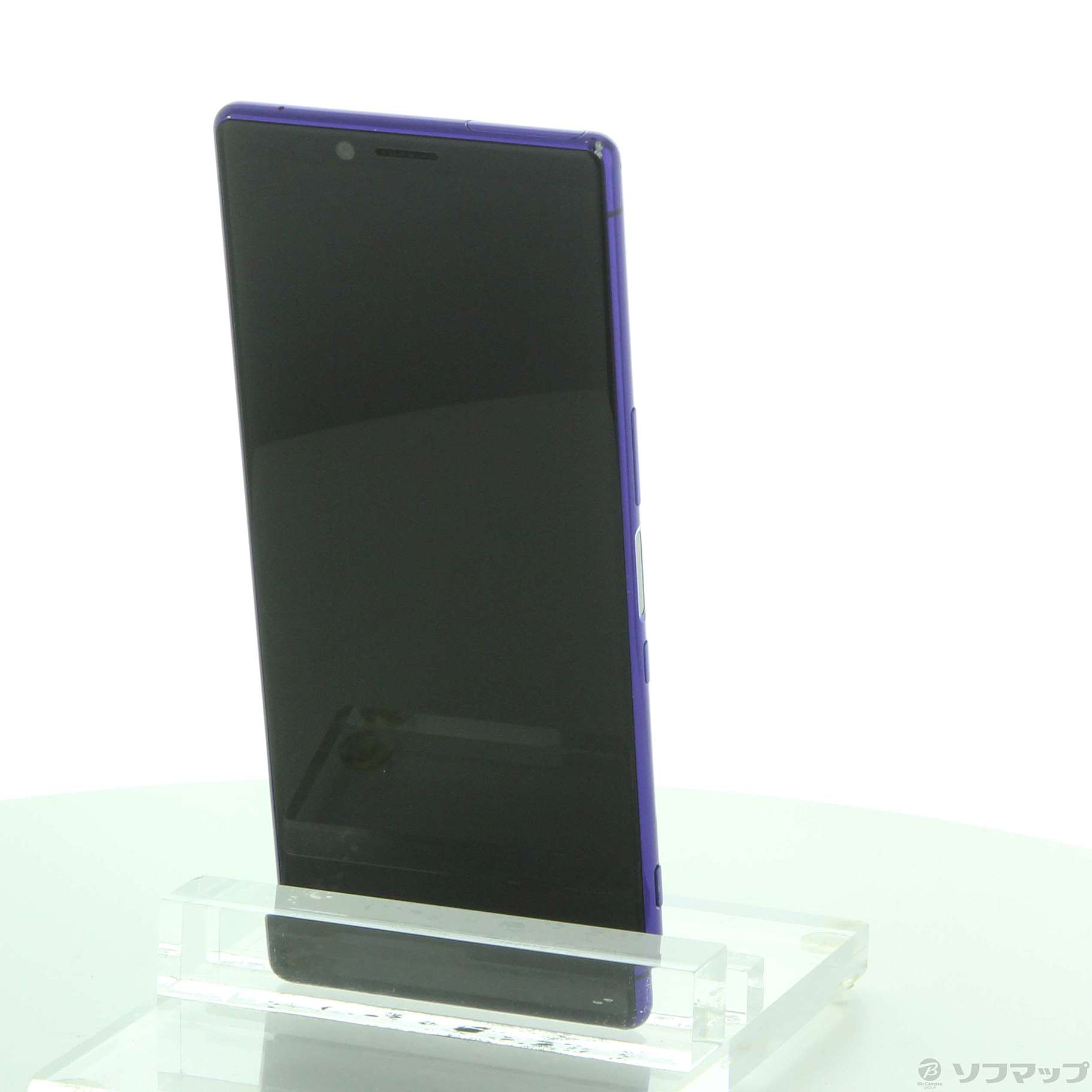 中古】【安心保証】 Xperia 1 SO-03L[64GB] docomo パープル