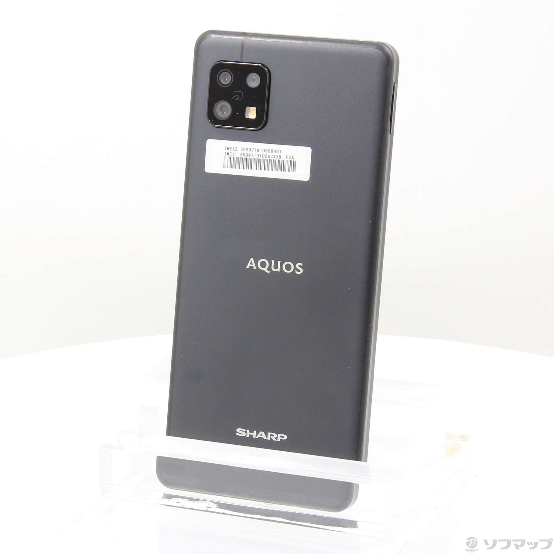 中古】AQUOS sense6s 64GB ブラック SH-RM19s 楽天 SIMフリー [2133057191754] -  リコレ！|ビックカメラグループ ソフマップの中古通販サイト