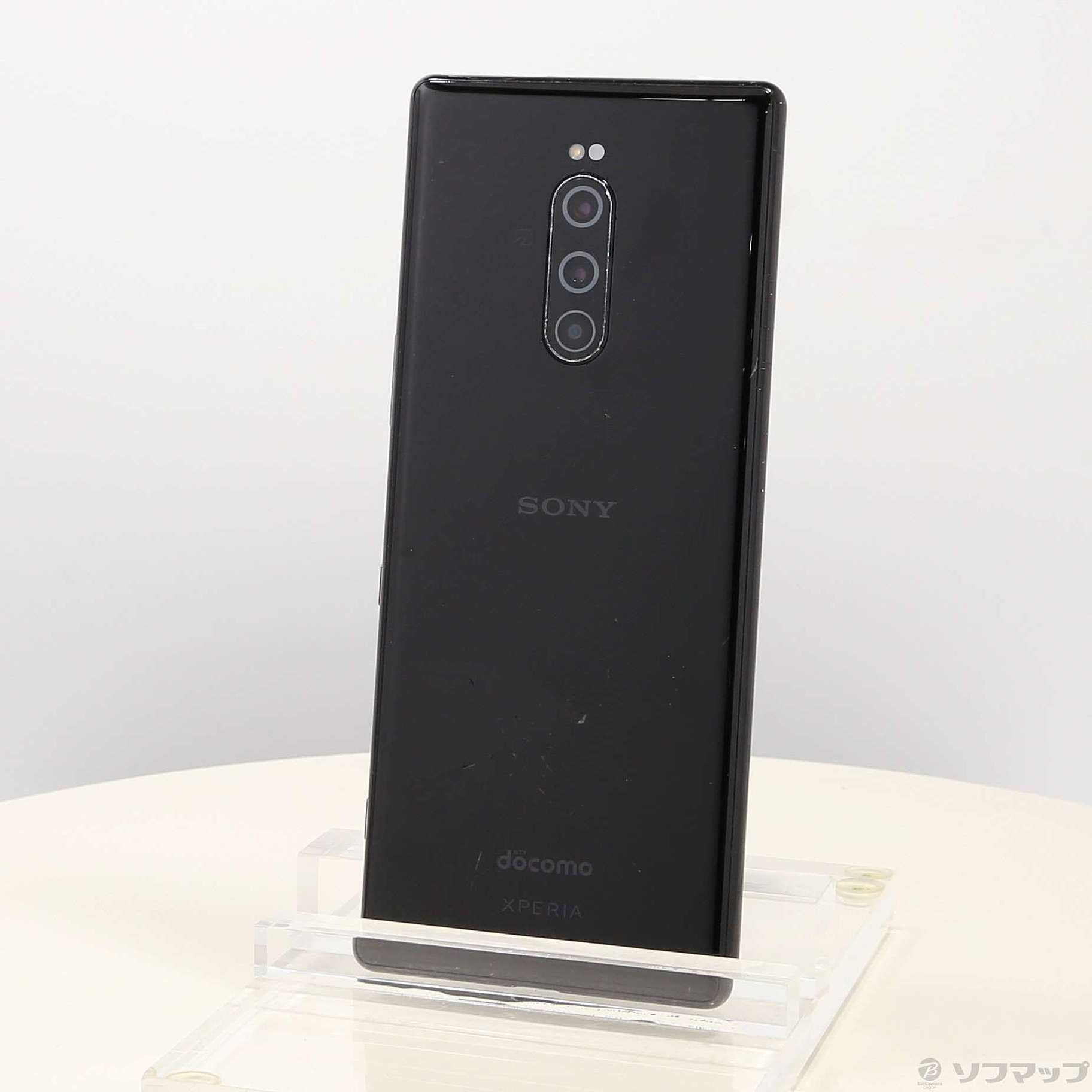 中古】Xperia 1 64GB ブラック SO-03L docomoロック解除SIMフリー [2133057198814] -  リコレ！|ビックカメラグループ ソフマップの中古通販サイト