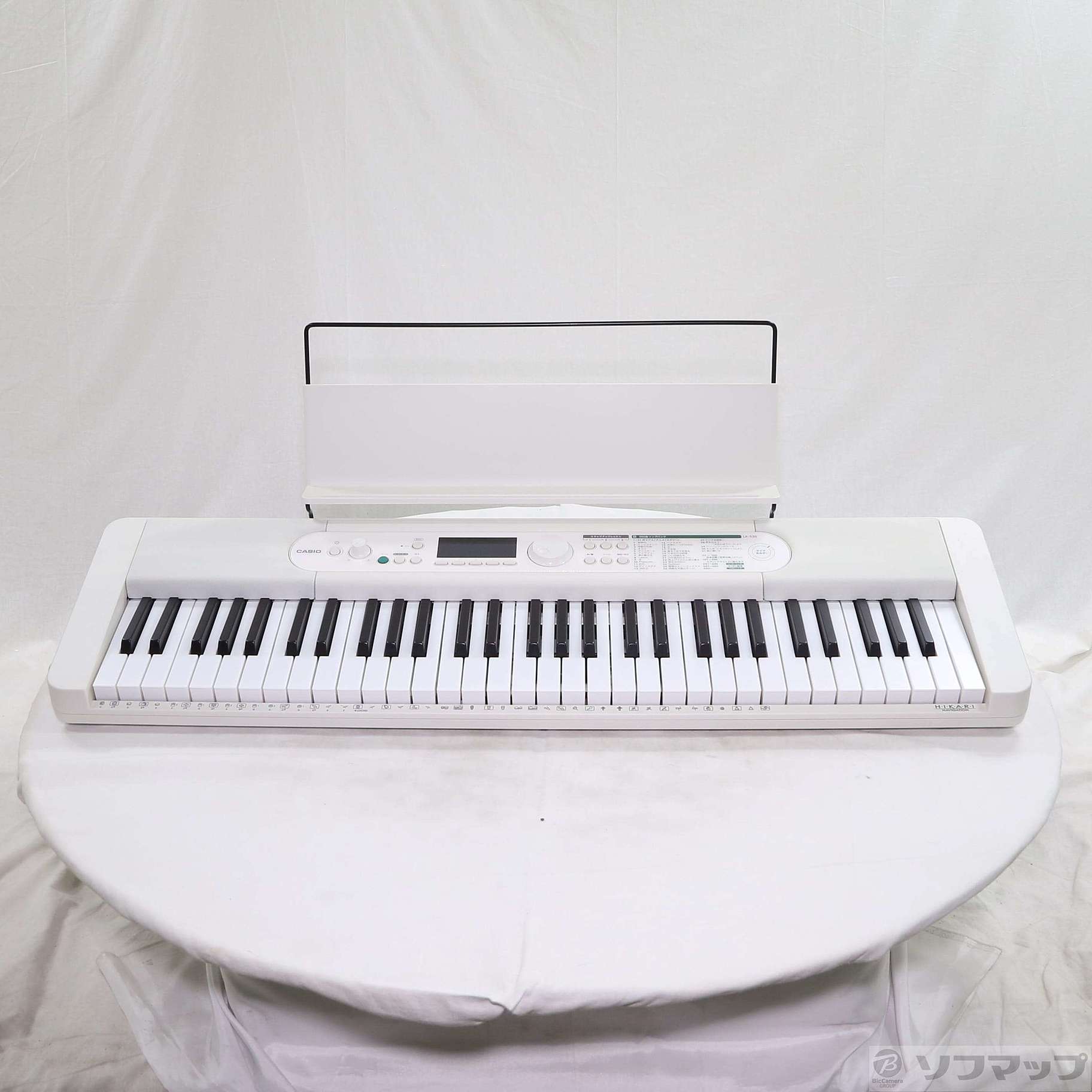 新品・未開封】CASIO 光ナビゲーションキーボードLK-530