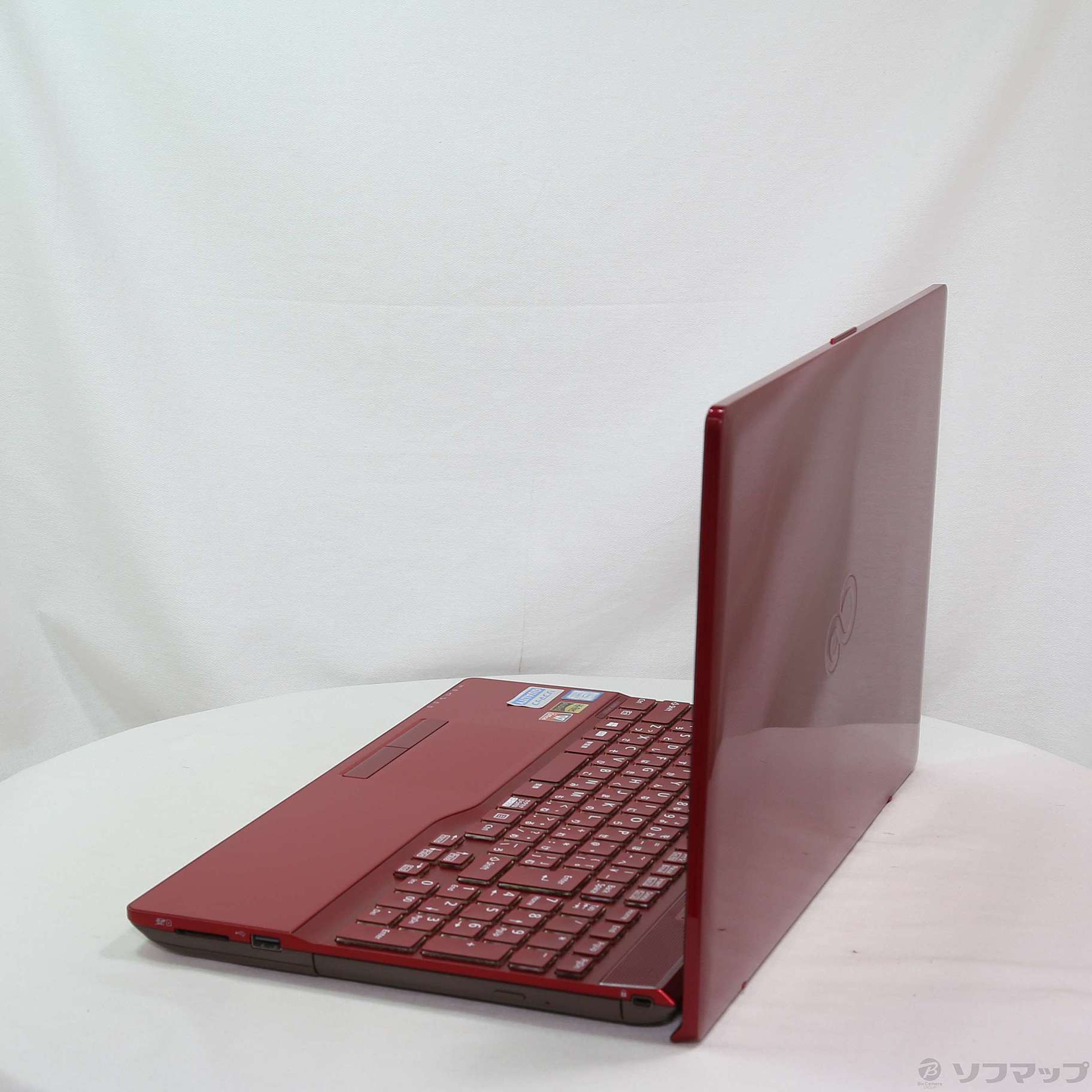 富士通FMVA53D1R 中古】LIFEBOOK AH53／D1 FMVA53D1R ガーネットレッド 〔Windows