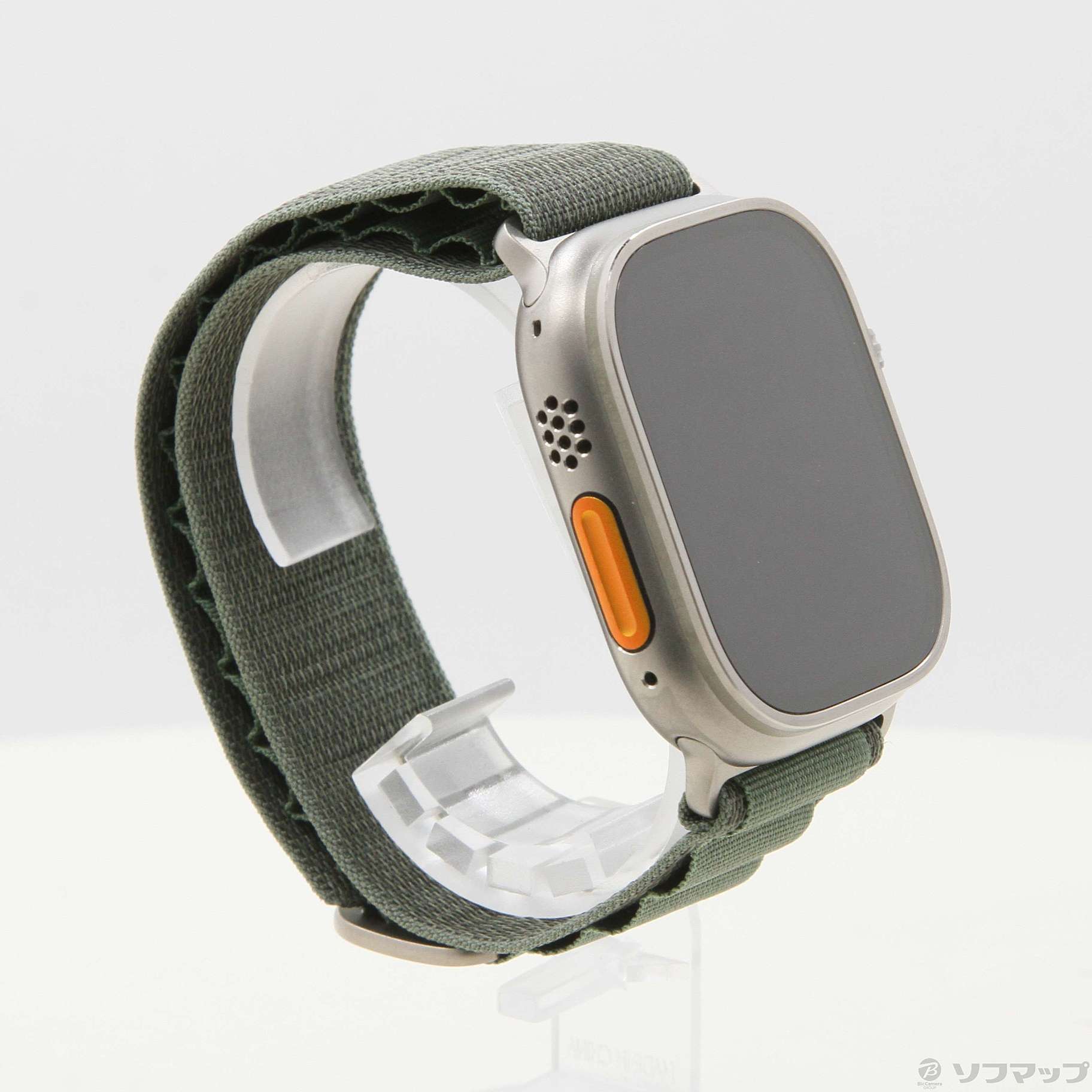 中古】Apple Watch Ultra GPS + Cellular 49mm チタニウムケース グリーンアルパインループ  [2133057202900] - リコレ！|ビックカメラグループ ソフマップの中古通販サイト