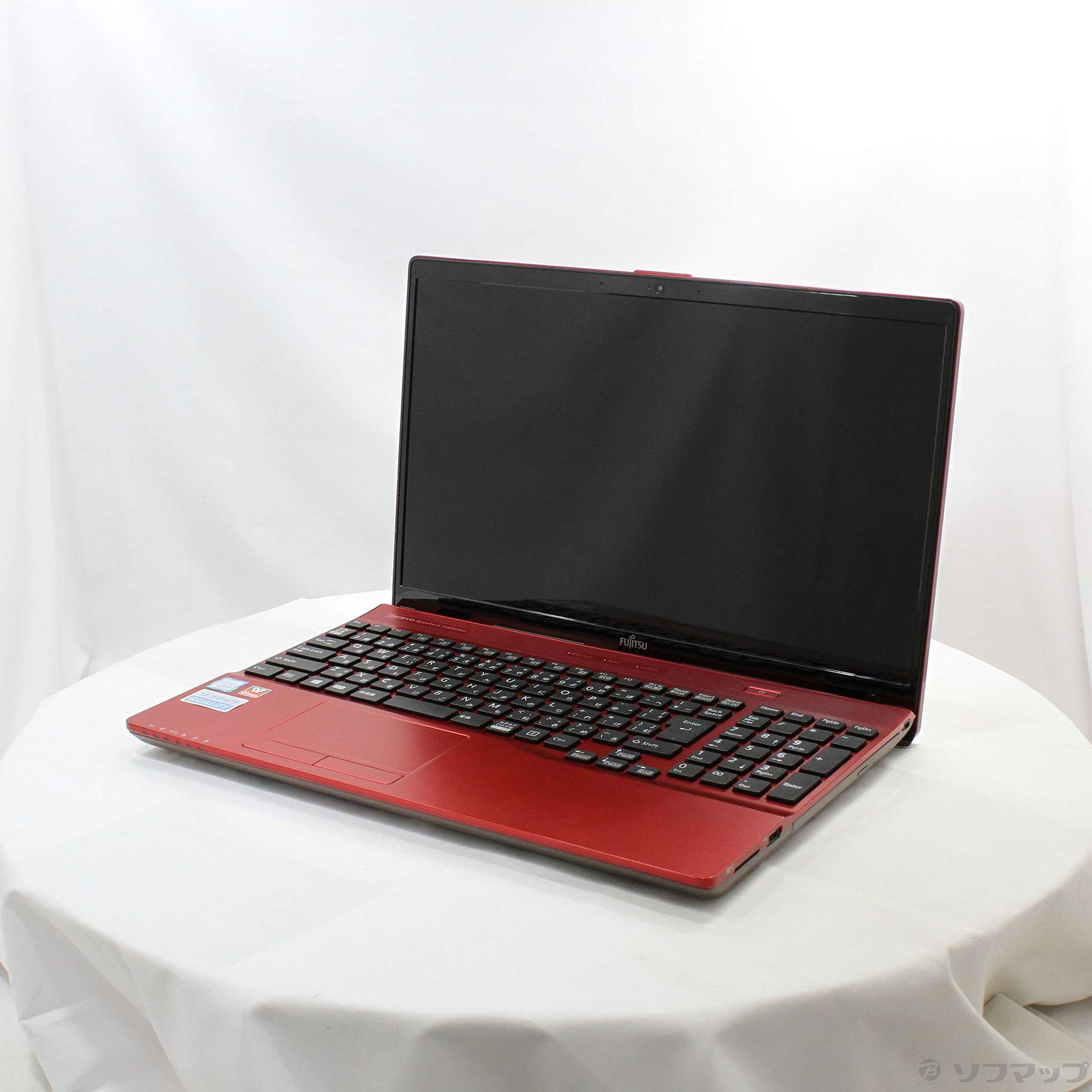 LIFEBOOK WA3／B3 FMVWB3A35R ガーネットレッド 〔Windows 10〕 ［Core-i5-8250U  (1.6GHz)／8GB／HDD1TB／15.6インチワイド］