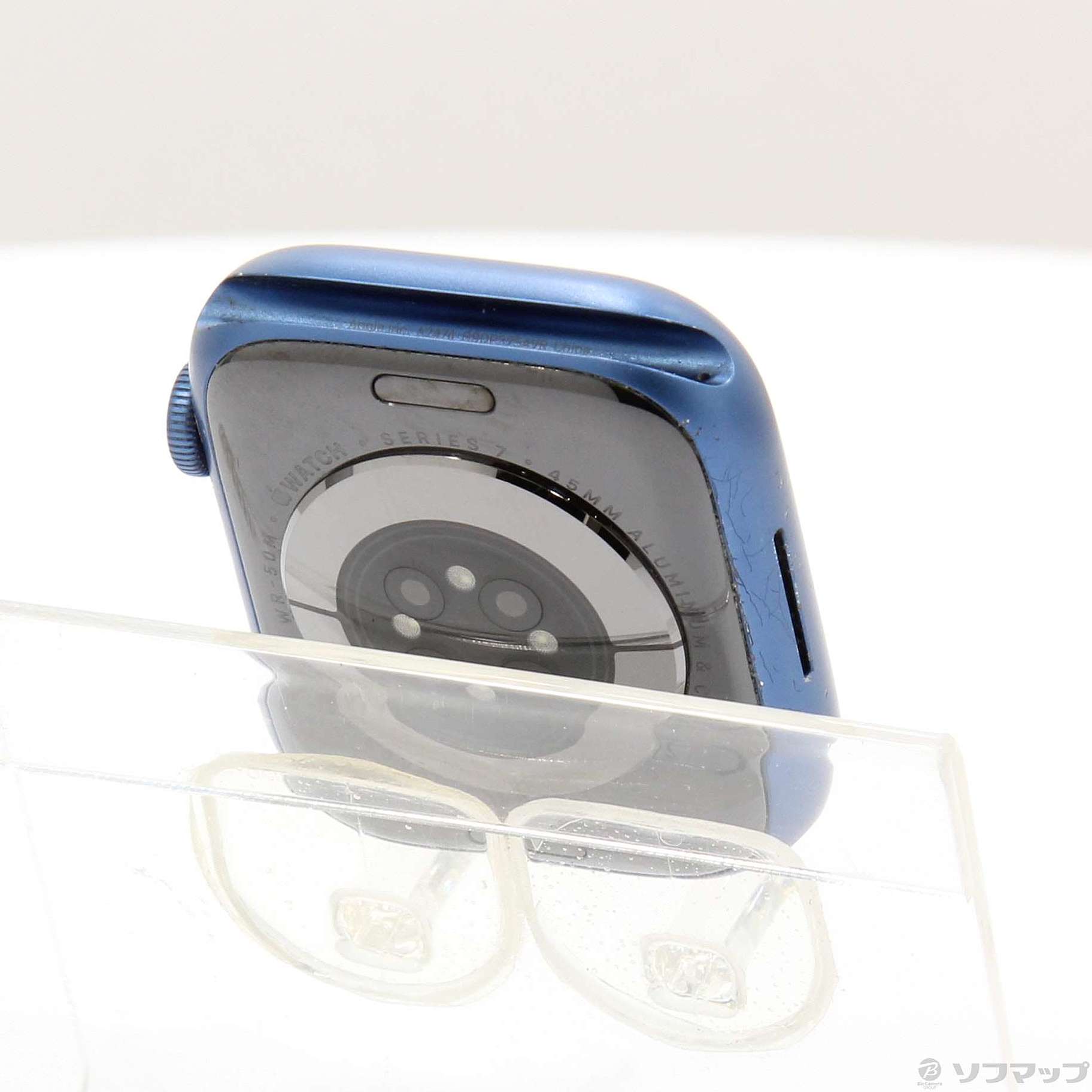 中古】セール対象品 Apple Watch Series 7 GPS 45mm ブルー 