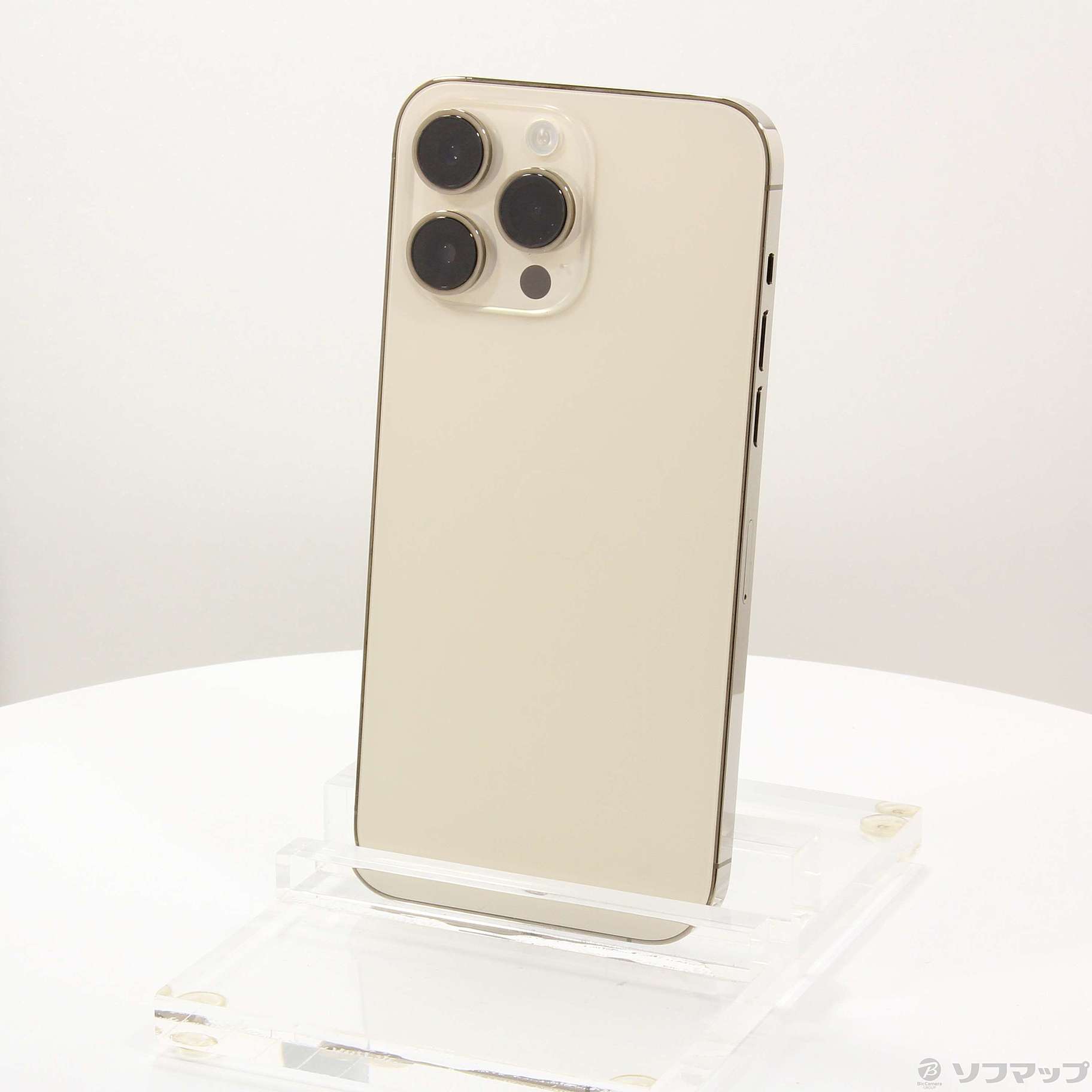 中古】iPhone14 Pro Max 256GB ゴールド MQ9D3J／A SIMフリー 