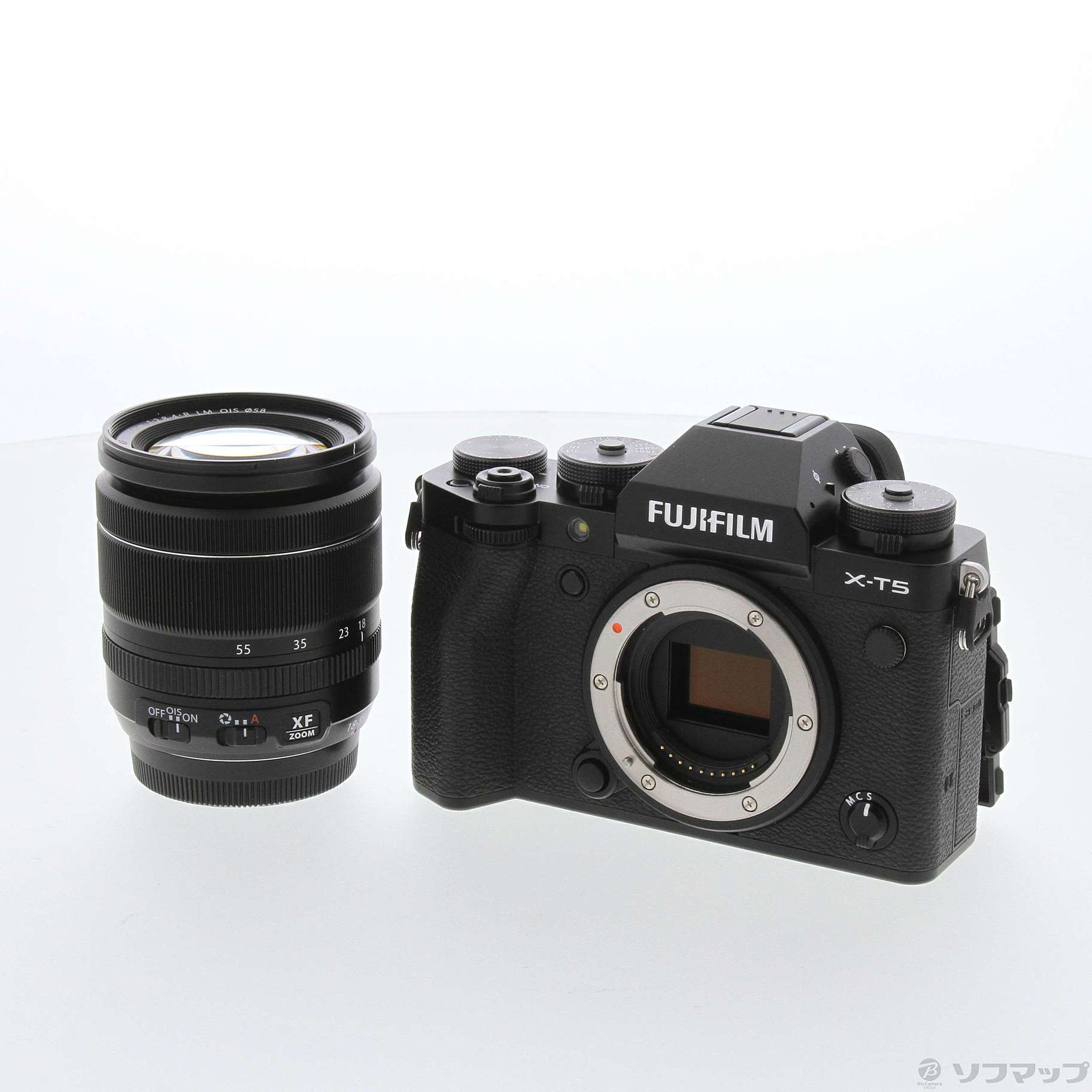 〔展示品〕 FUJIFILM X-T5 XF18-55mmレンズキット ブラック