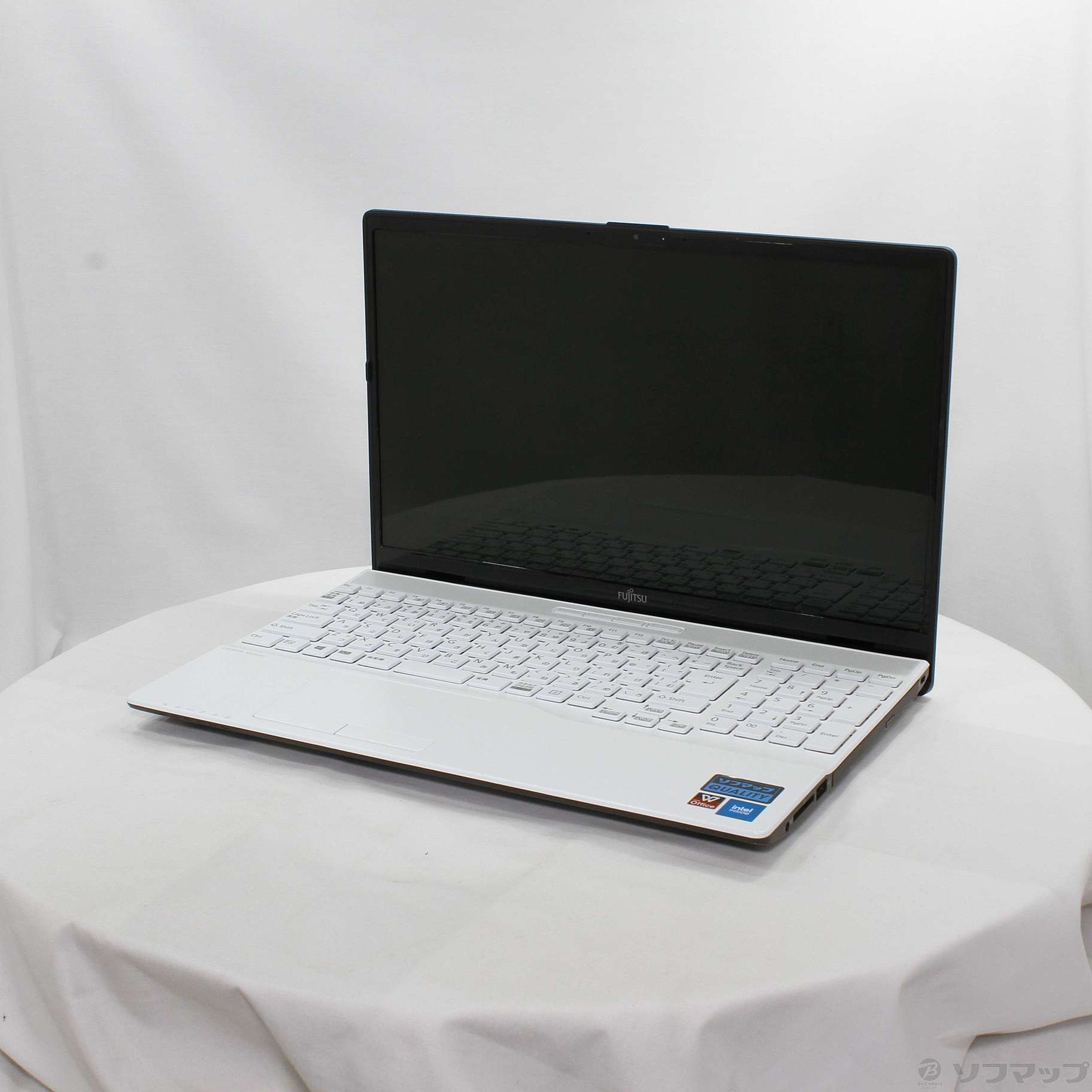 中古】LIFEBOOK AH42／F3 FMVA42F3W プレミアムホワイト ［Celeron 6305  (1.8GHz)／4GB／SSD256GB／15.6インチワイド］ [2133057236424] - リコレ！|ビックカメラグループ  ソフマップの中古通販サイト