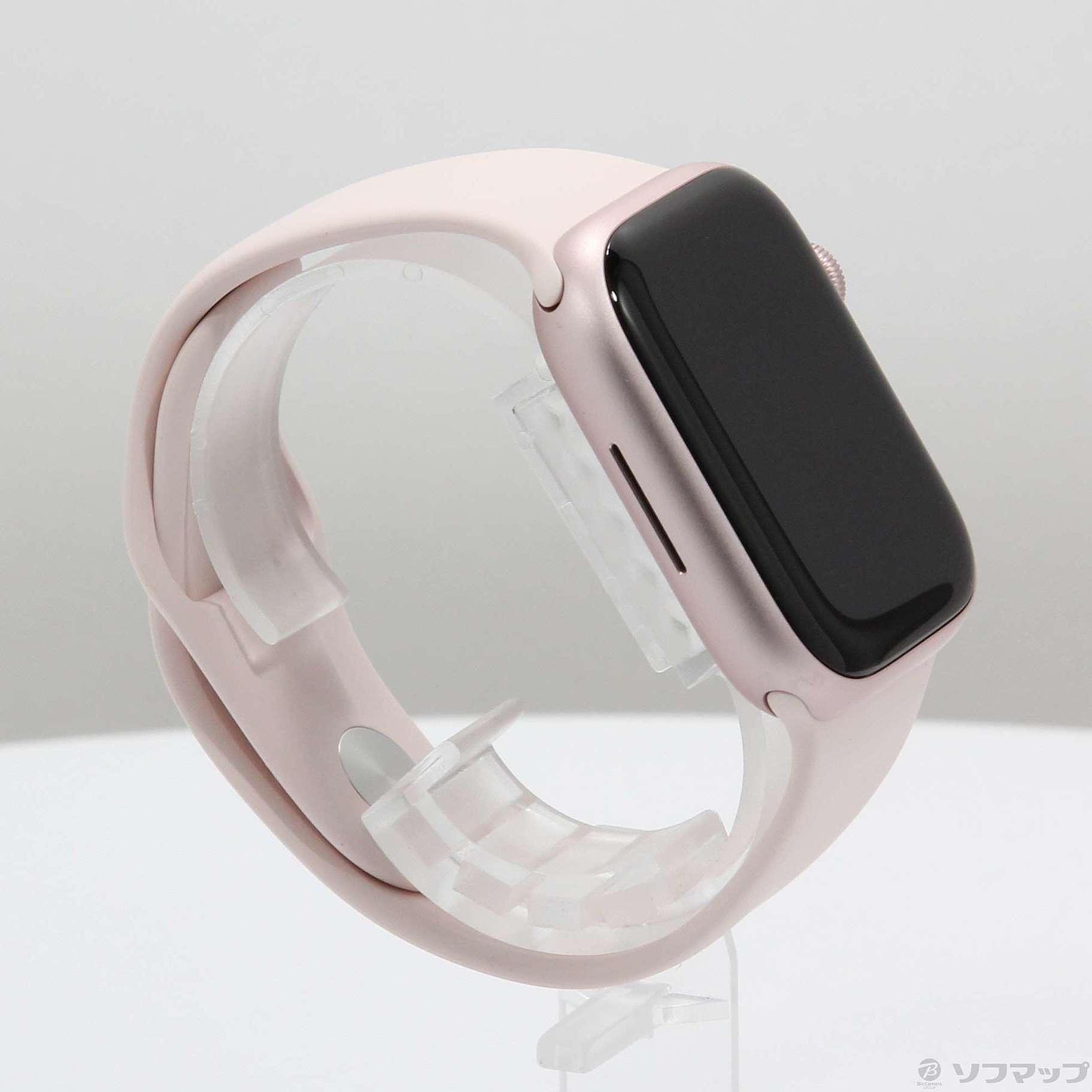中古】Apple Watch Series 9 GPS 45mm ピンクアルミニウムケース 