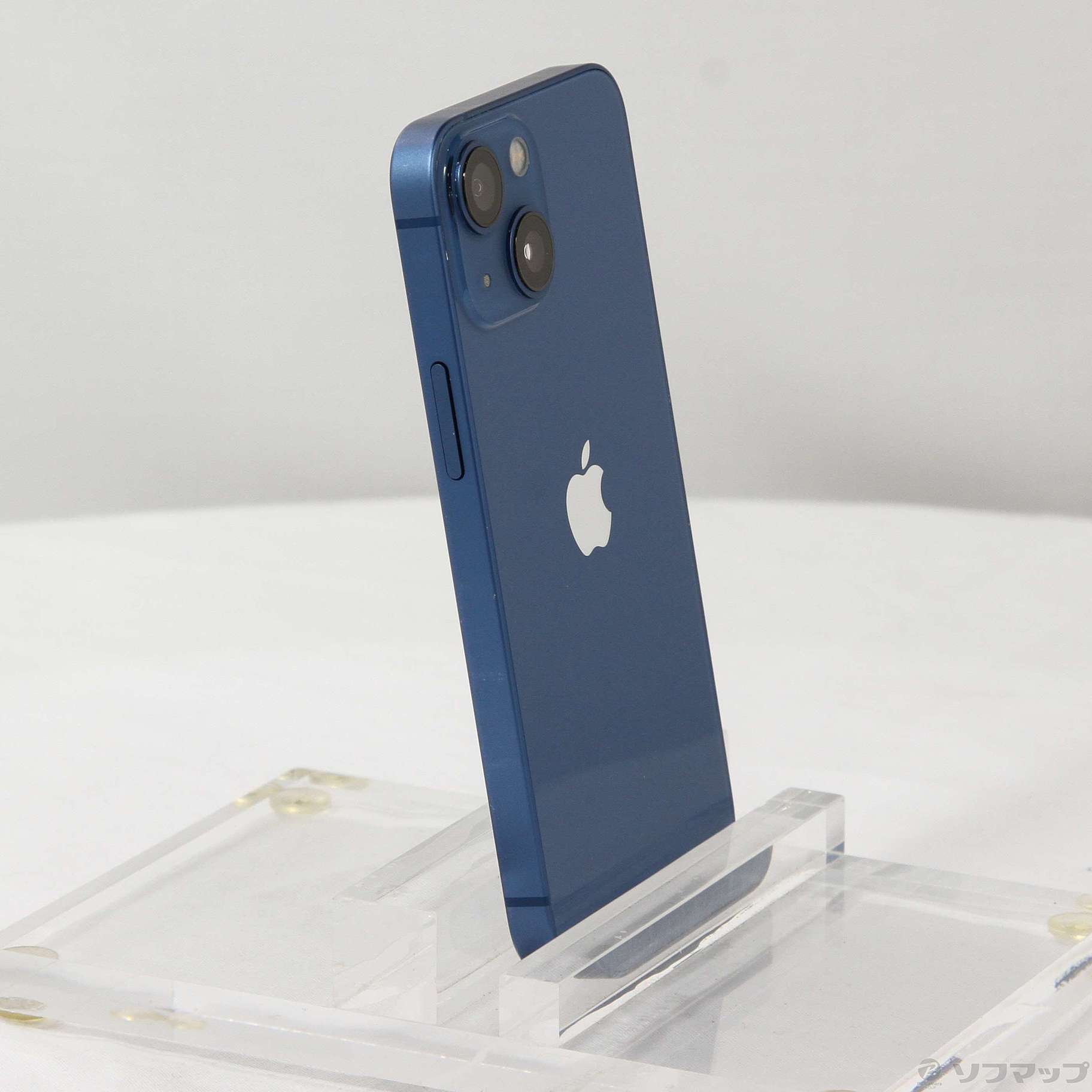 中古】iPhone13 mini 128GB ブルー MLJH3J／A SIMフリー  